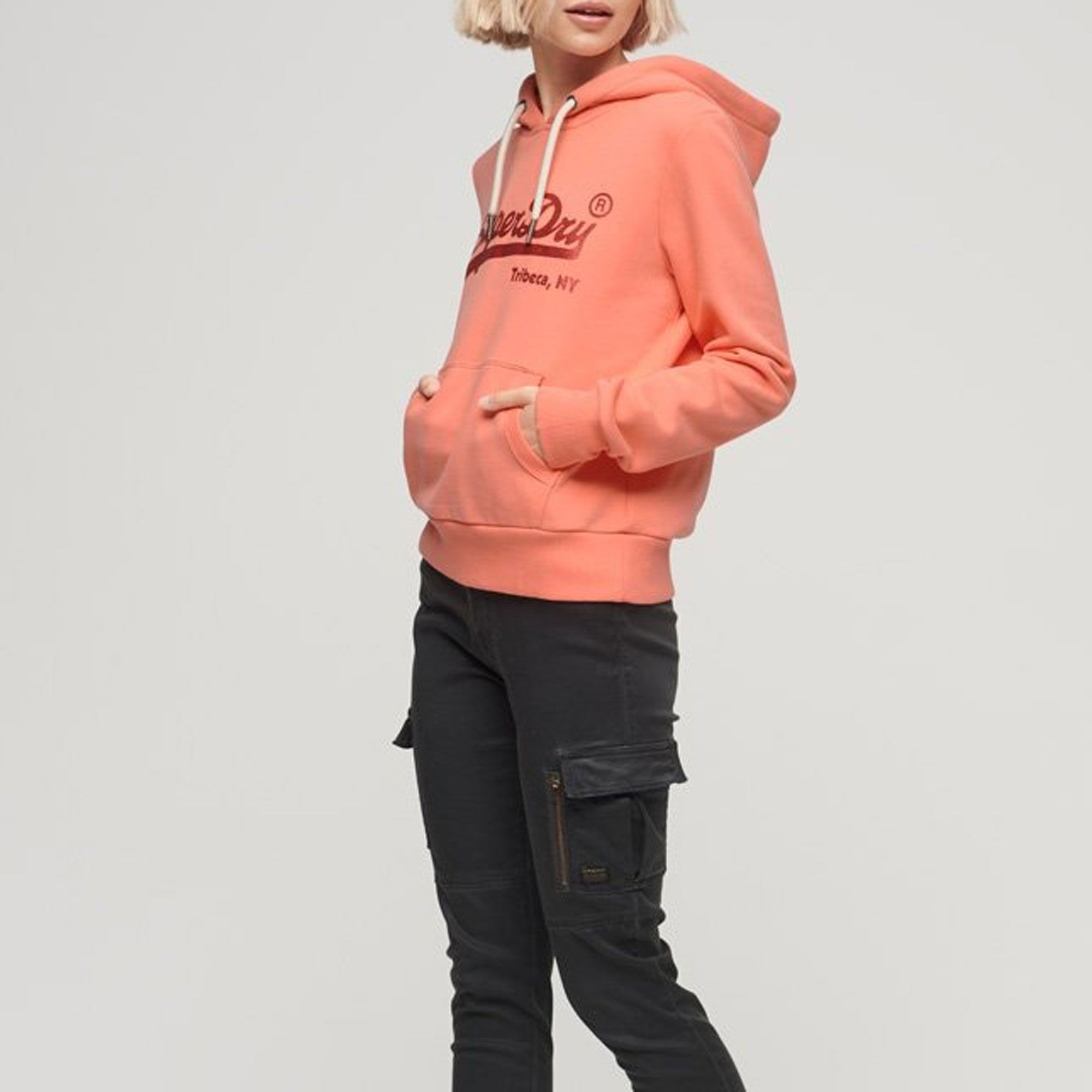 Superdry Embellished Vintage Logo Hoodie Dames