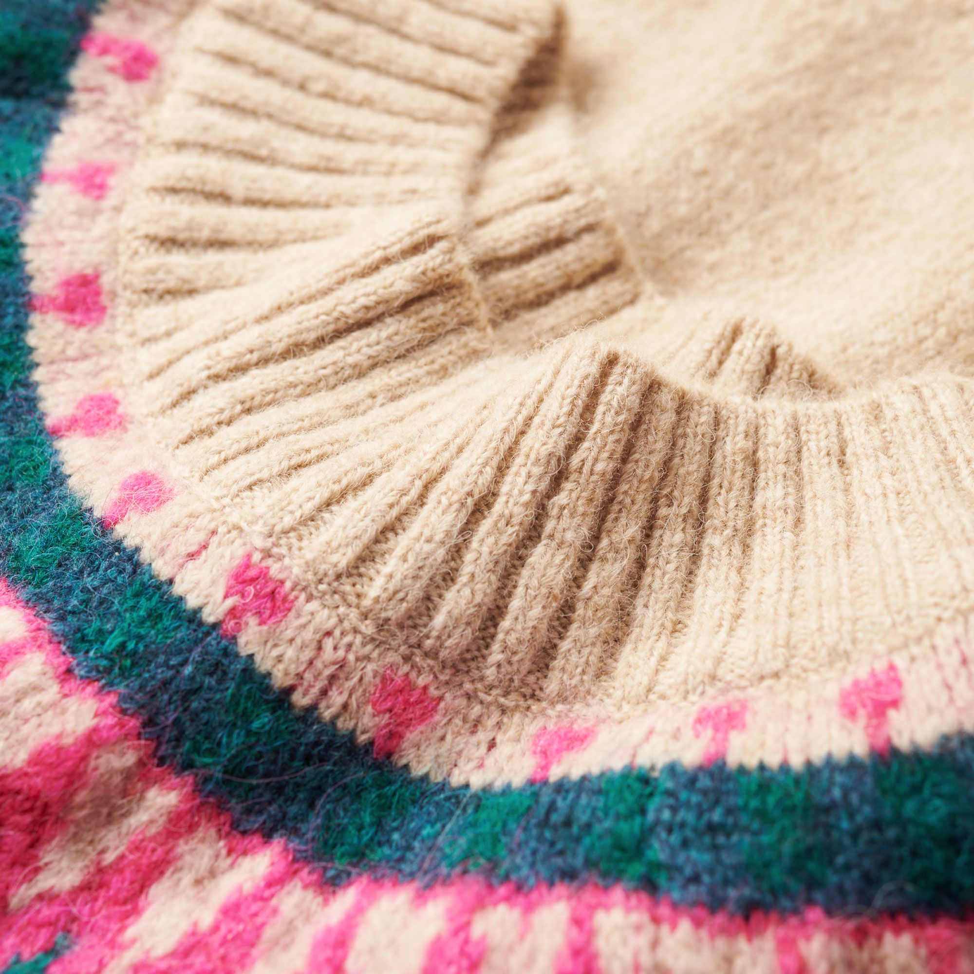 Superdry Slouchy Pattern Knit Trui Dames