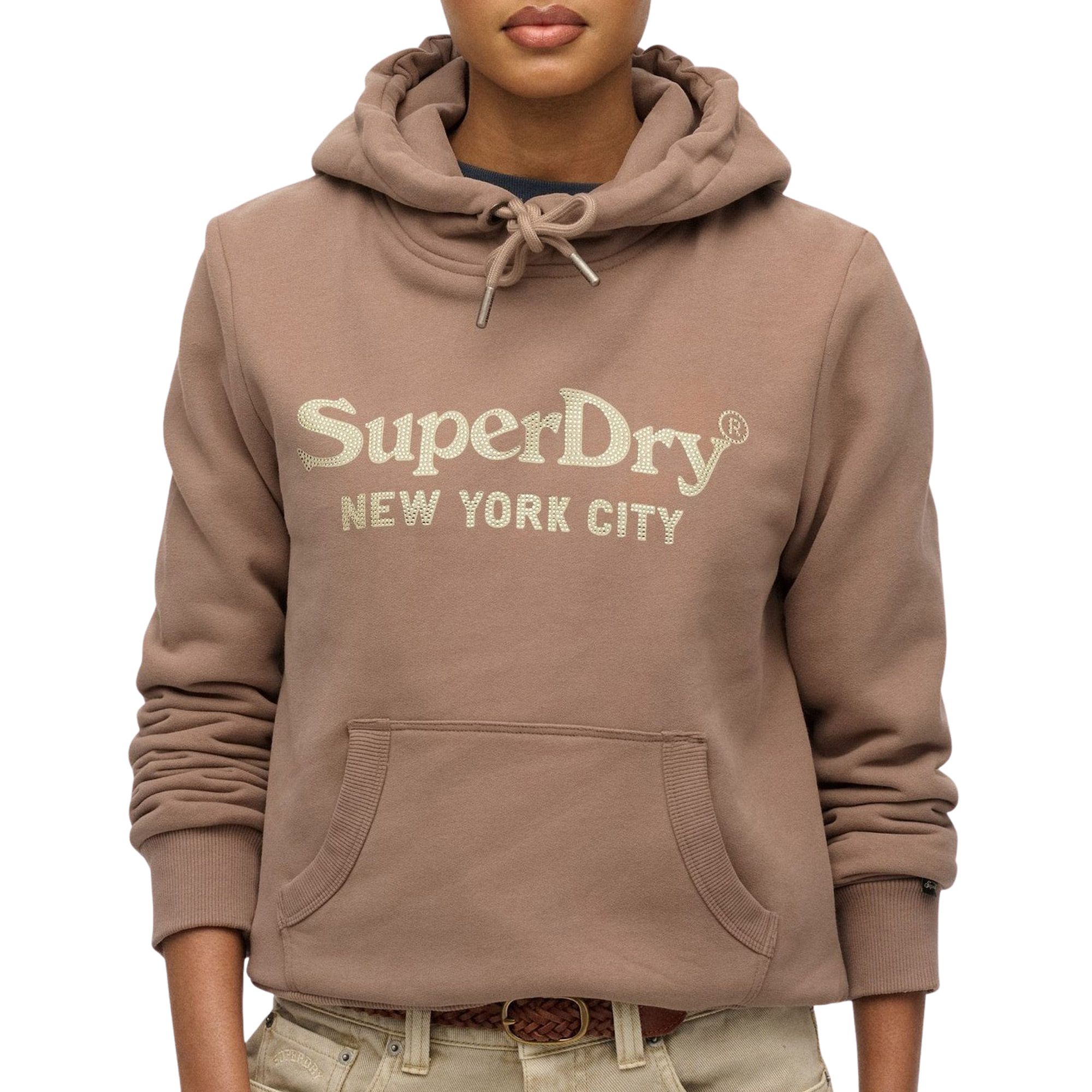 Superdry Brand Mark Relaxed Hoodie Dames