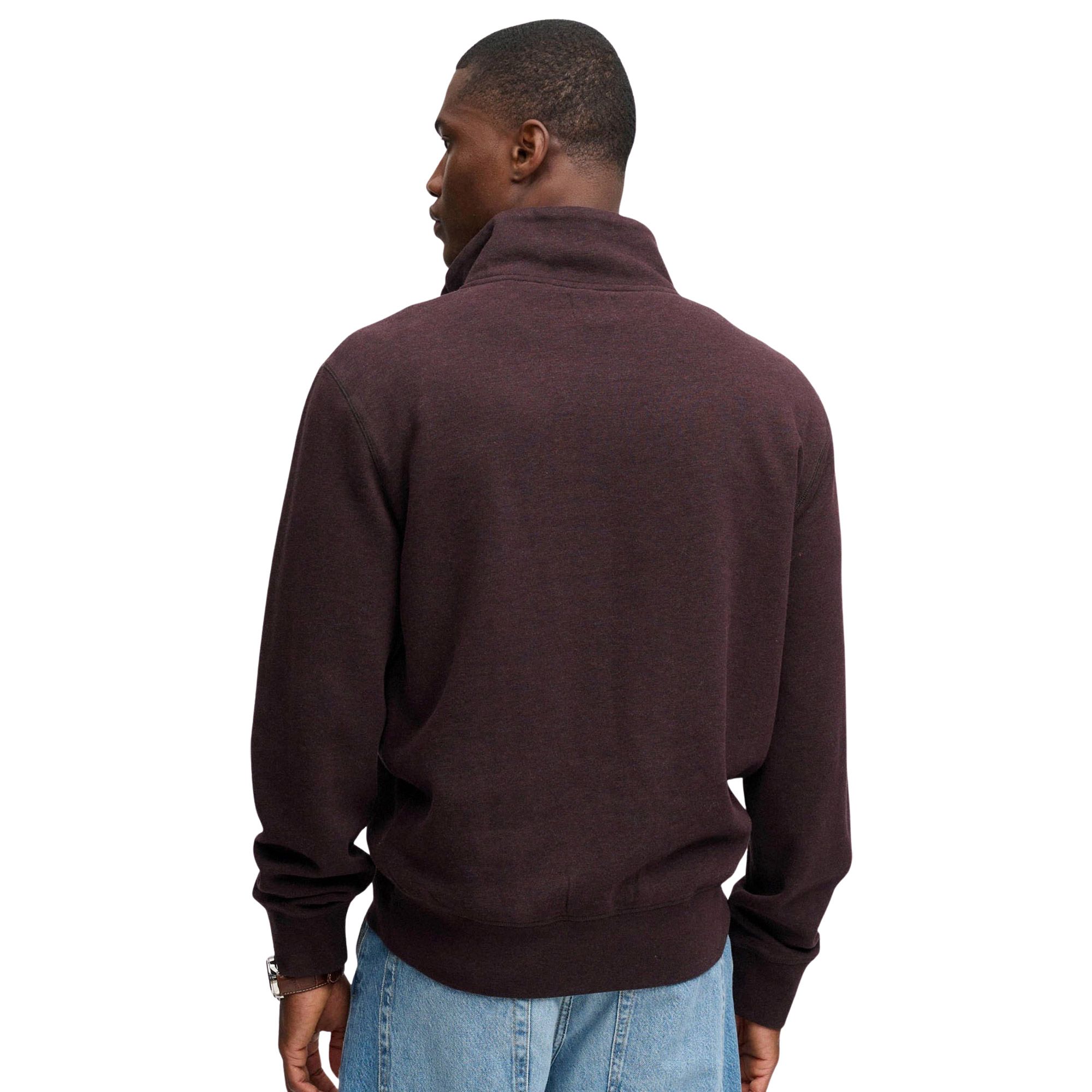 Pull Superdry Essential Serif Half Zip Hommes