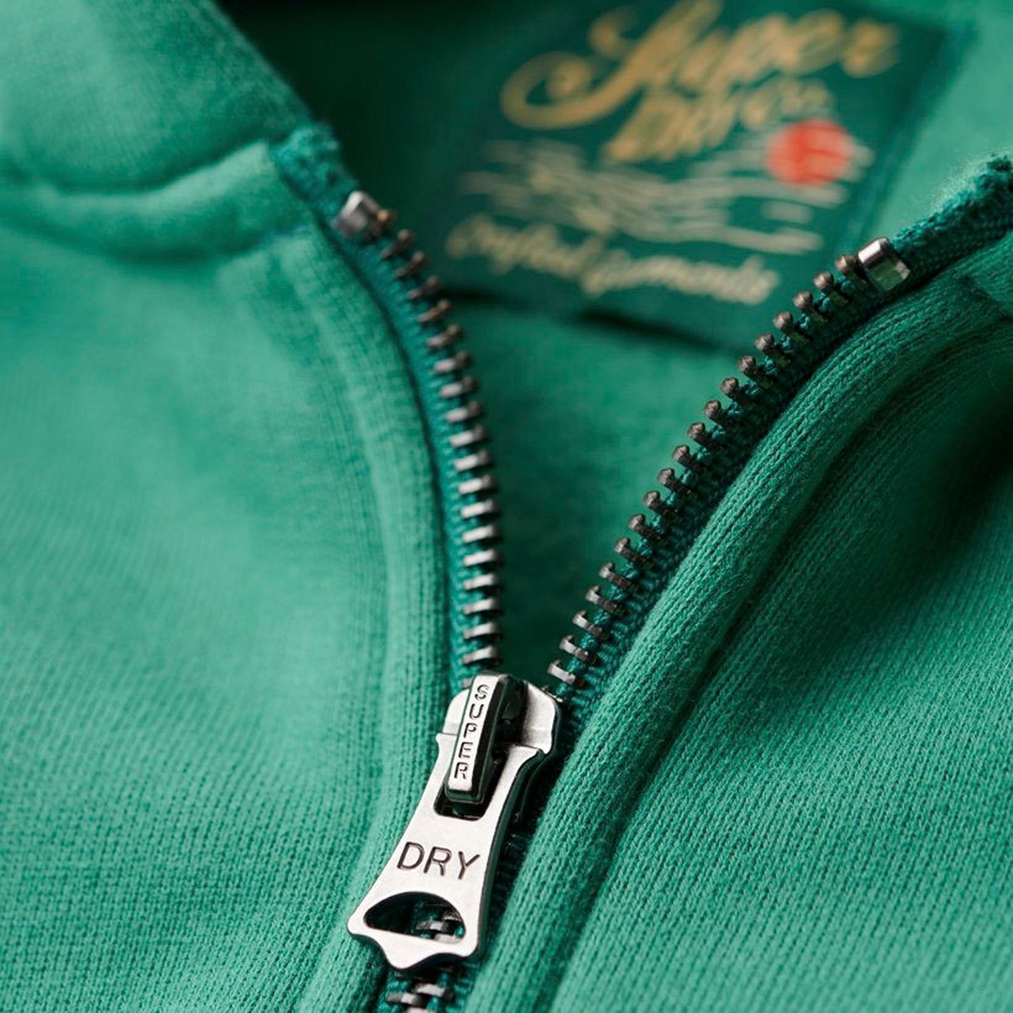 Superdry Neon Vintage Logo Hooded Sweatjacke Herren | Plutosport