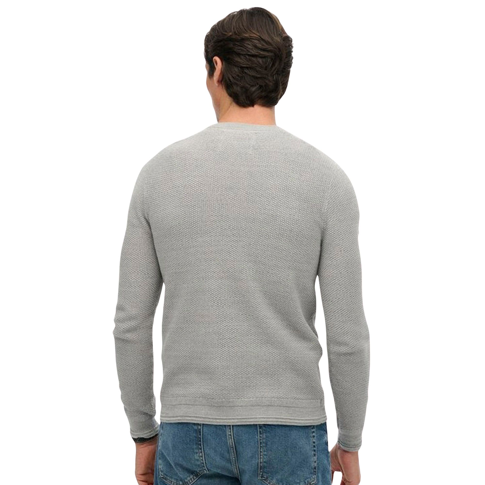Superdry Lw Cotton Texture Jumper Sweater Heren