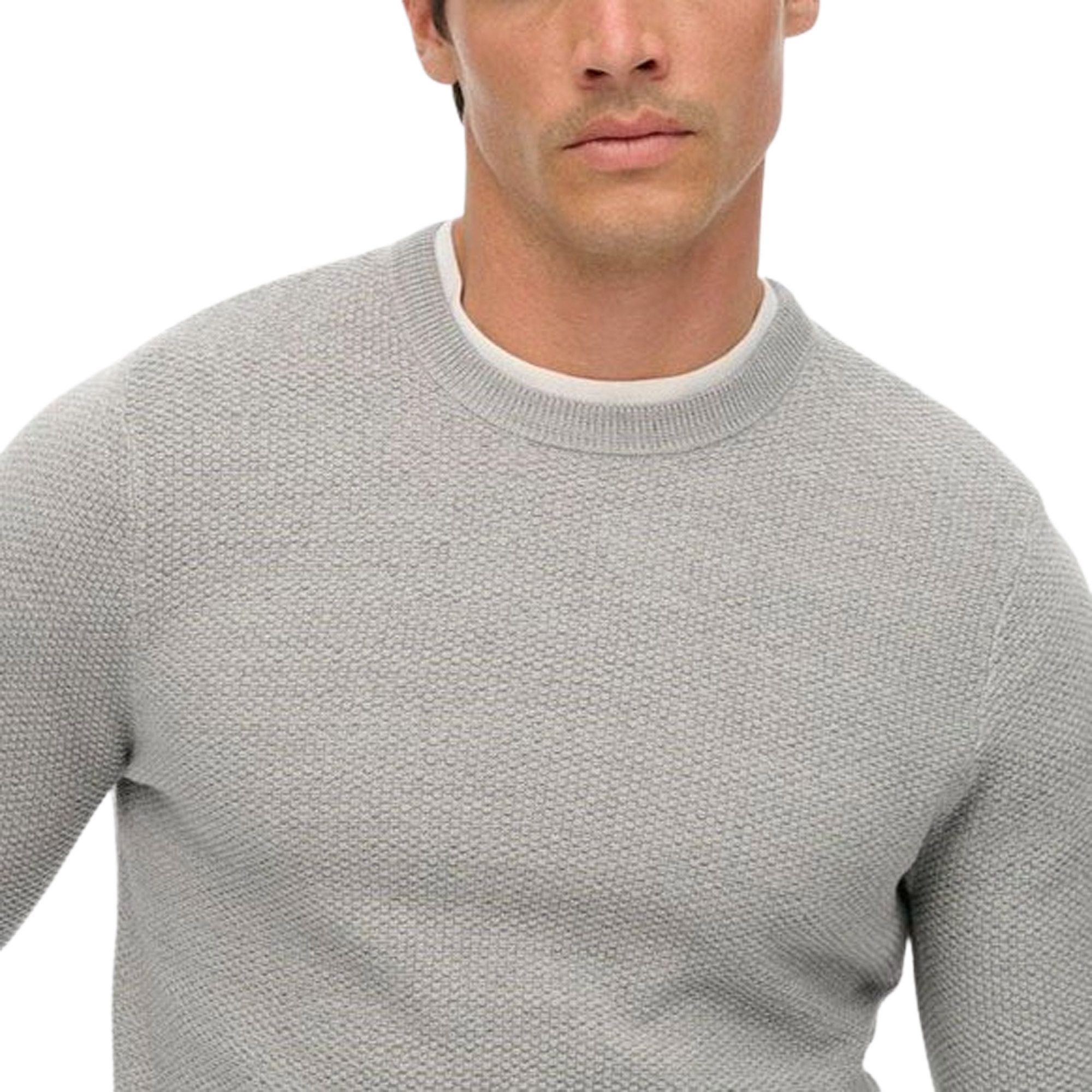 Superdry Lw Cotton Texture Jumper Sweater Heren