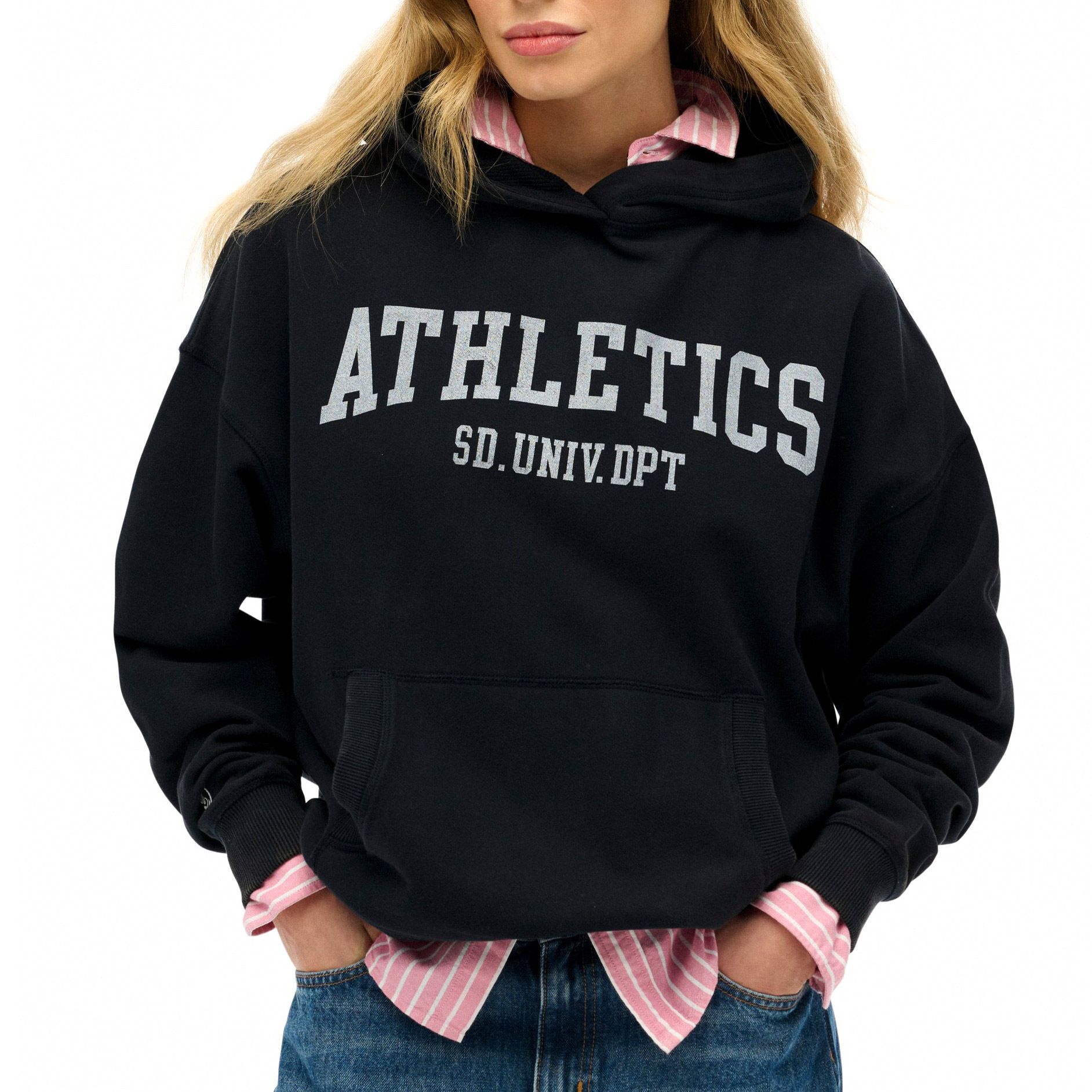 Superdry Athletic Essentials Hoodie Dames
