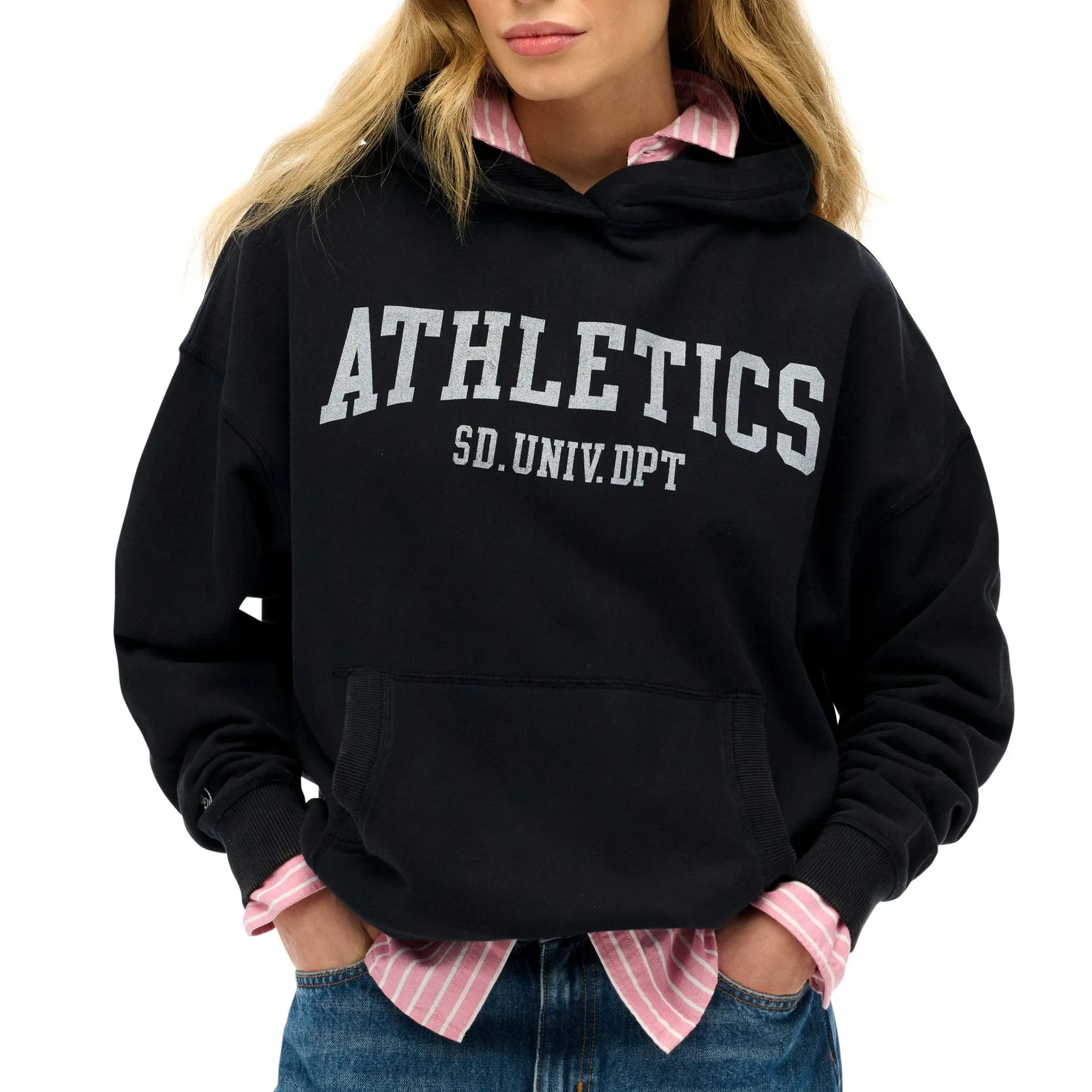 Superdry Athletic Essentials Hoodie Dames