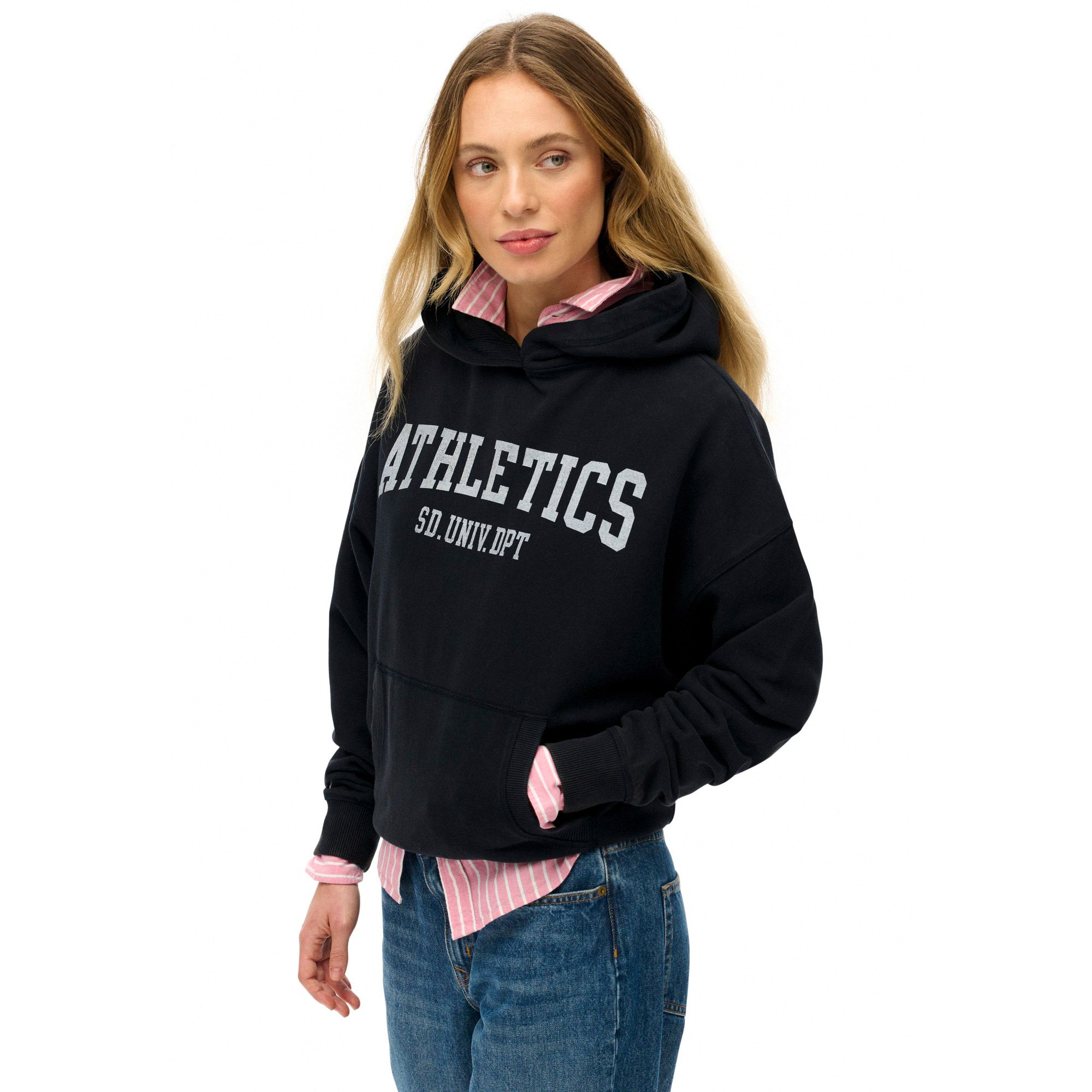 Superdry Athletic Essentials Hoodie Dames