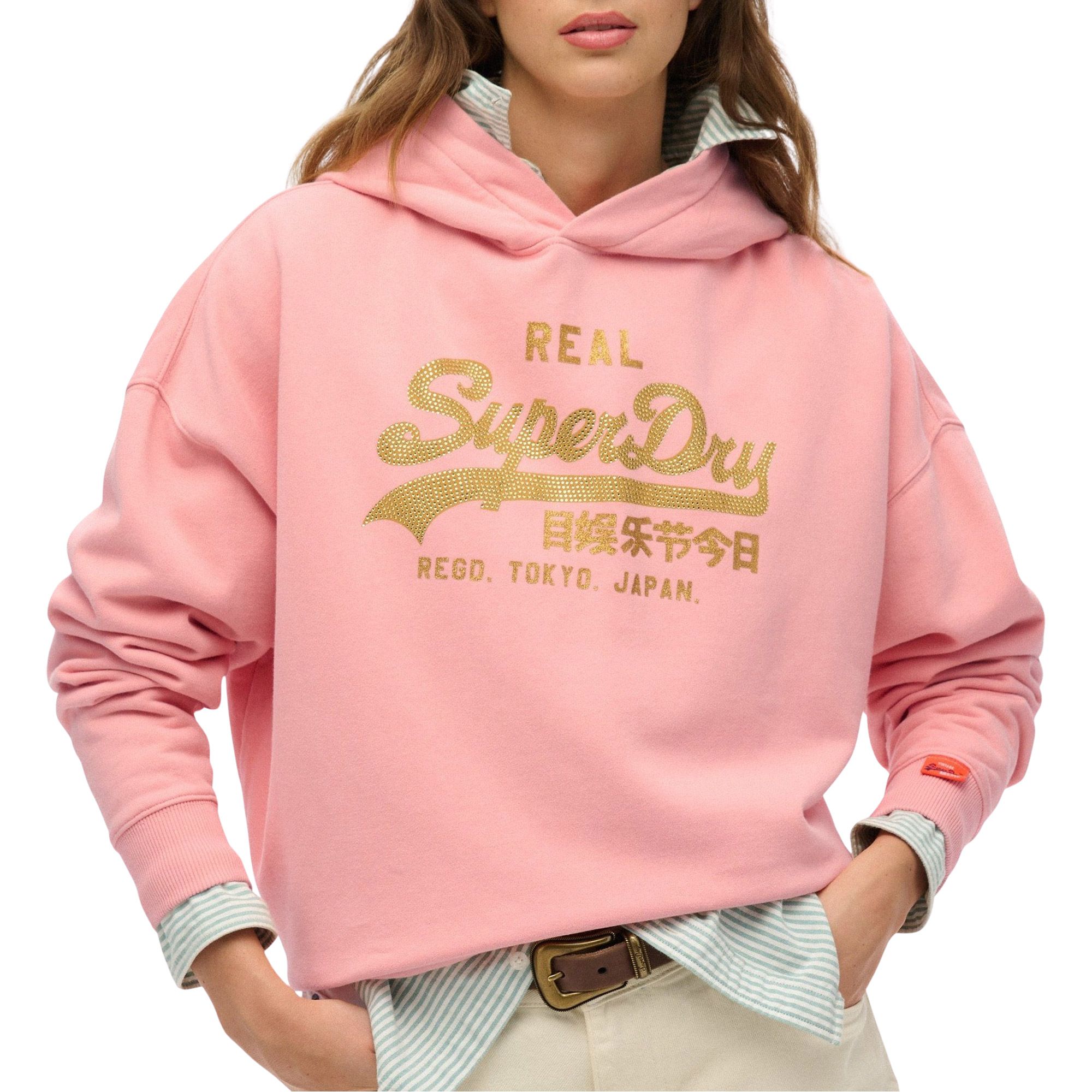 Superdry Embellished Vl Relaxed Hoodie Dames