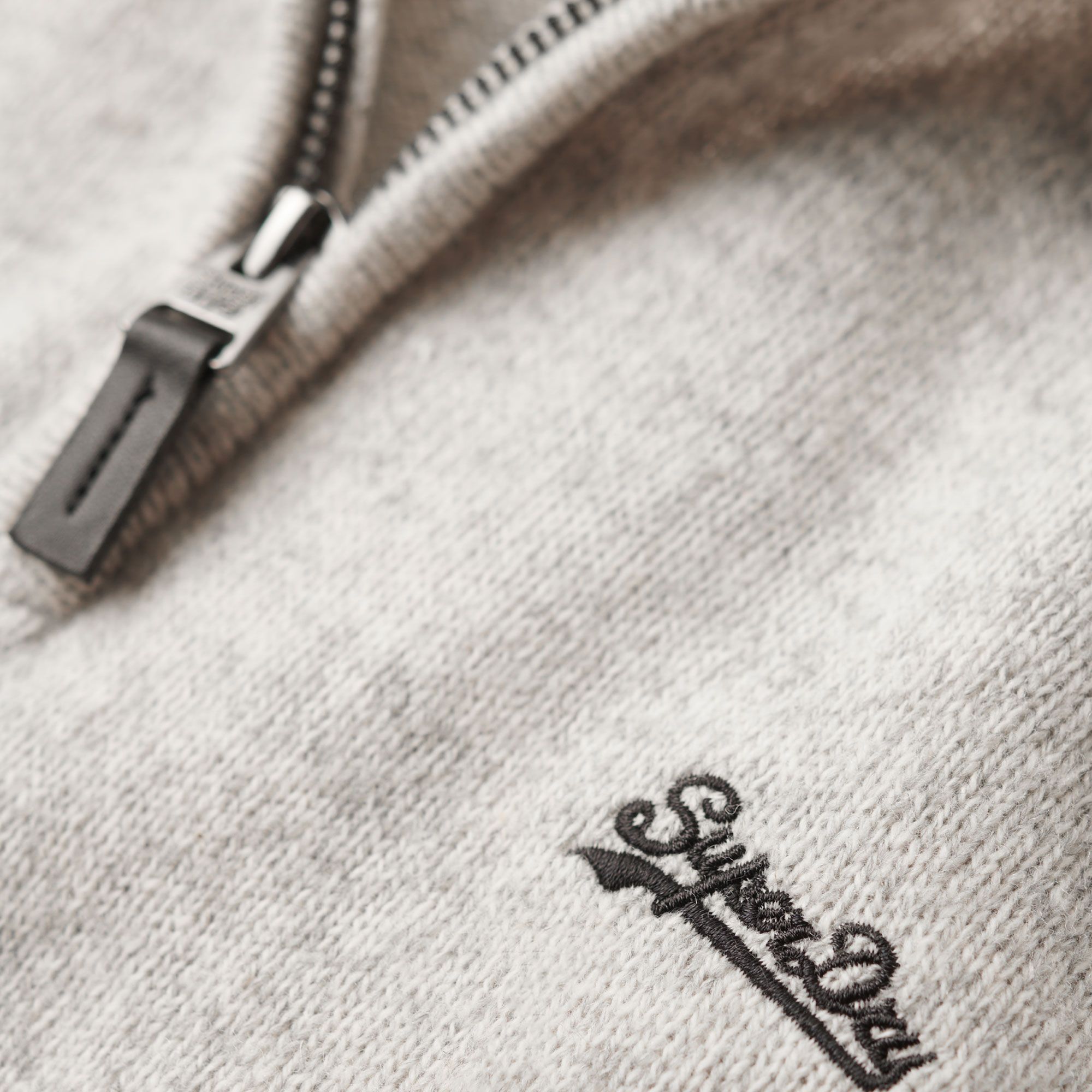 Superdry Essential Embroidered Knit Henley Knitted Sweater Men