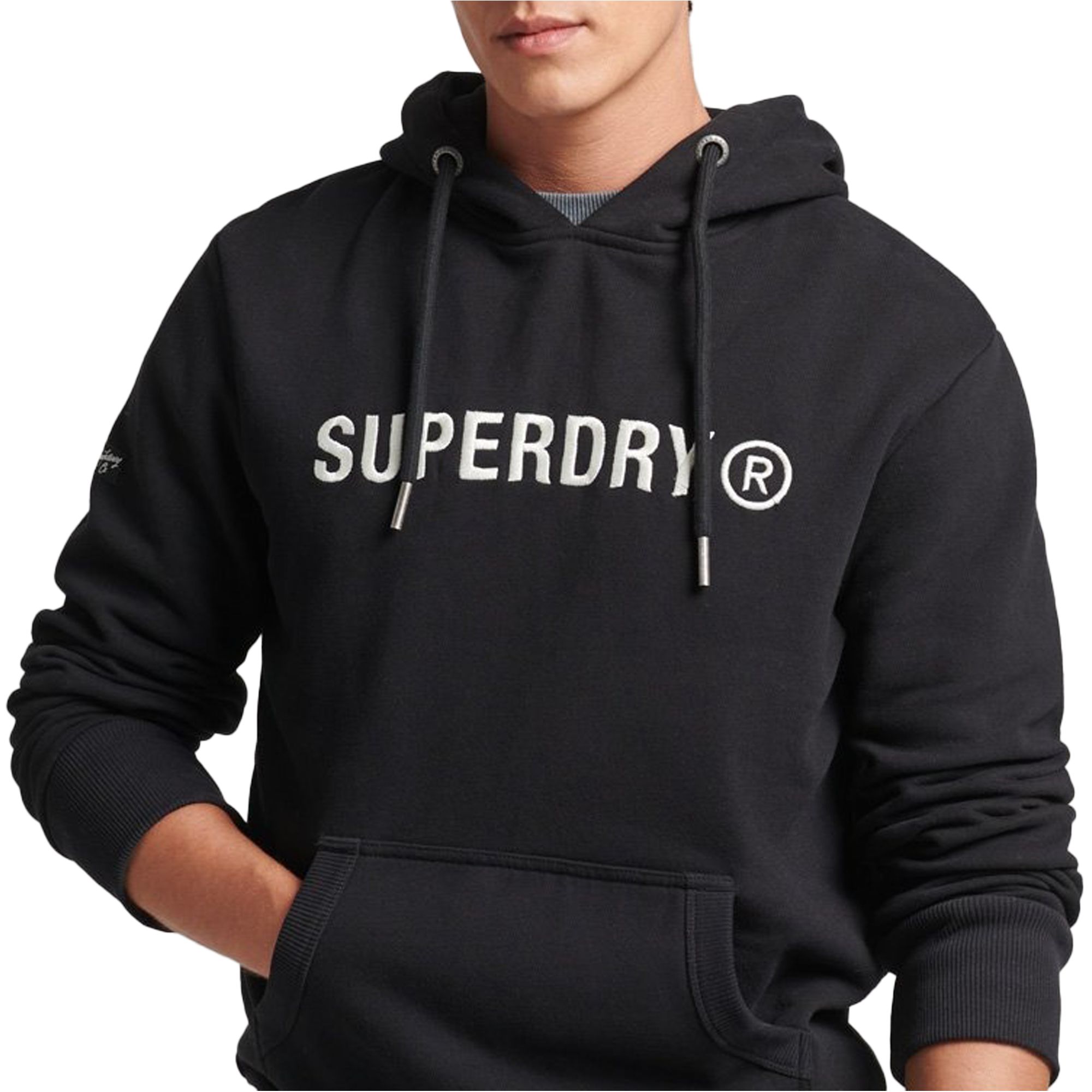 Superdry Vintage Corp Logo Work Hoodie Heren