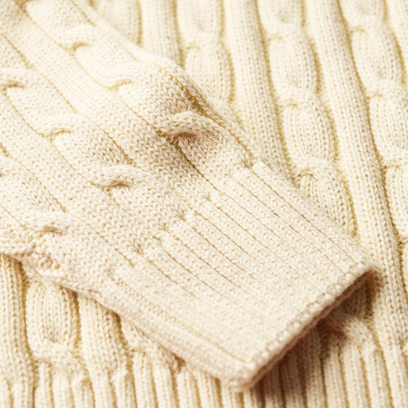 Superdry Slouchy Cable Roll Neck Trui Dames