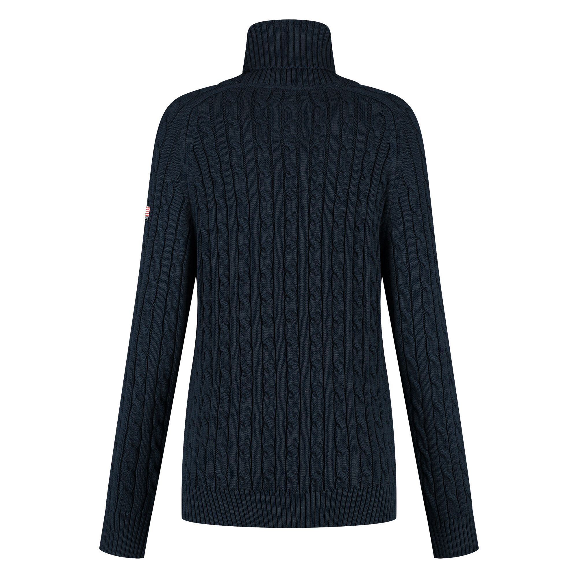Superdry Slouchy Cable Roll Neck Trui Dames