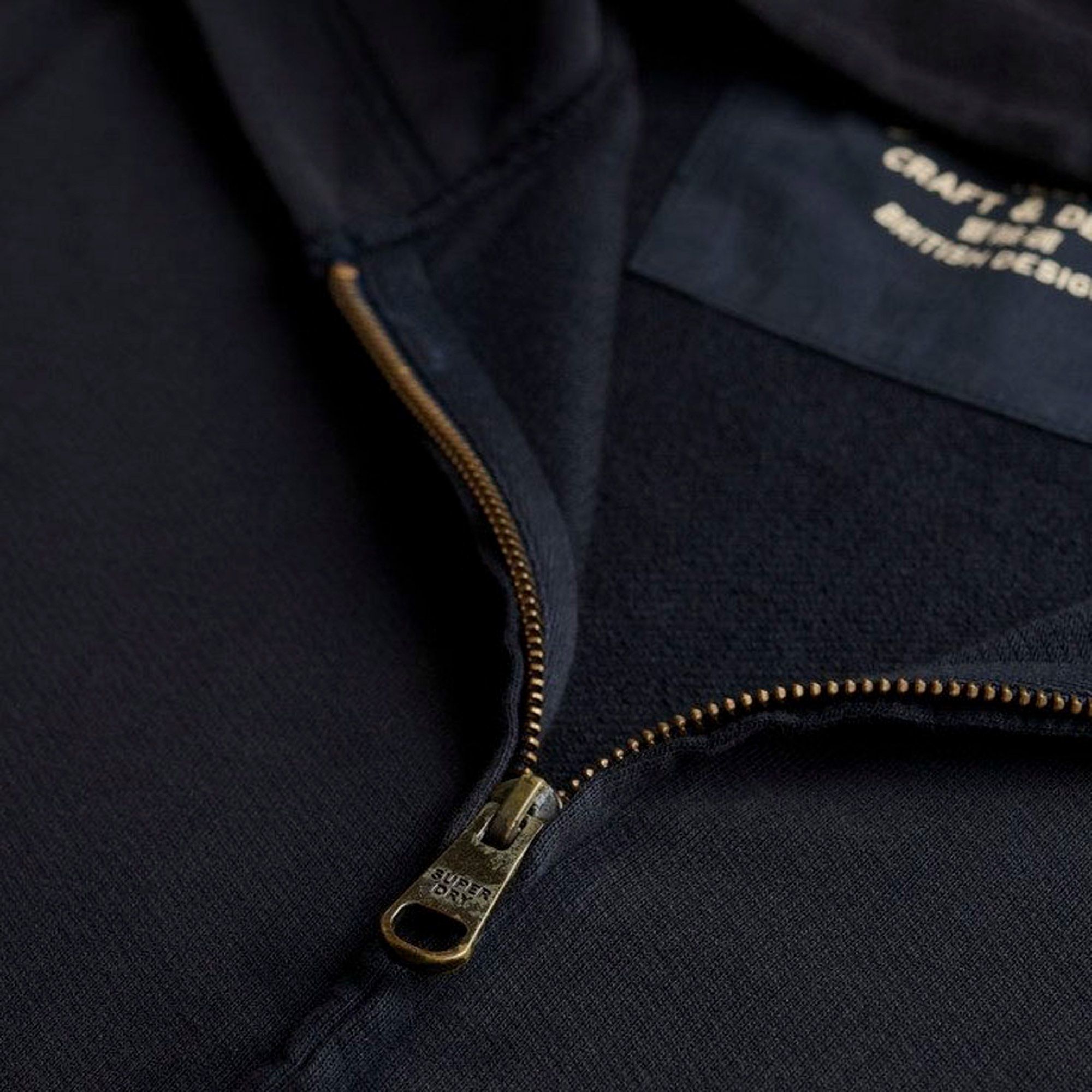 Superdry Classic Essential Ziphood Vest Heren