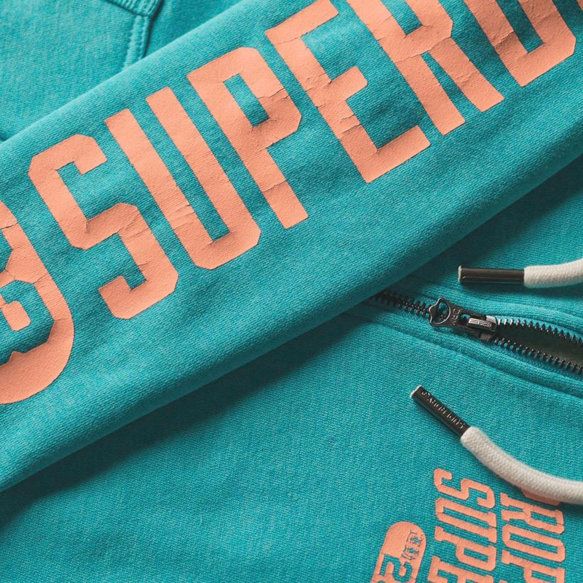 Superdry Super Athletic Graphic Hooded Sweatjacke Damen | Plutosport