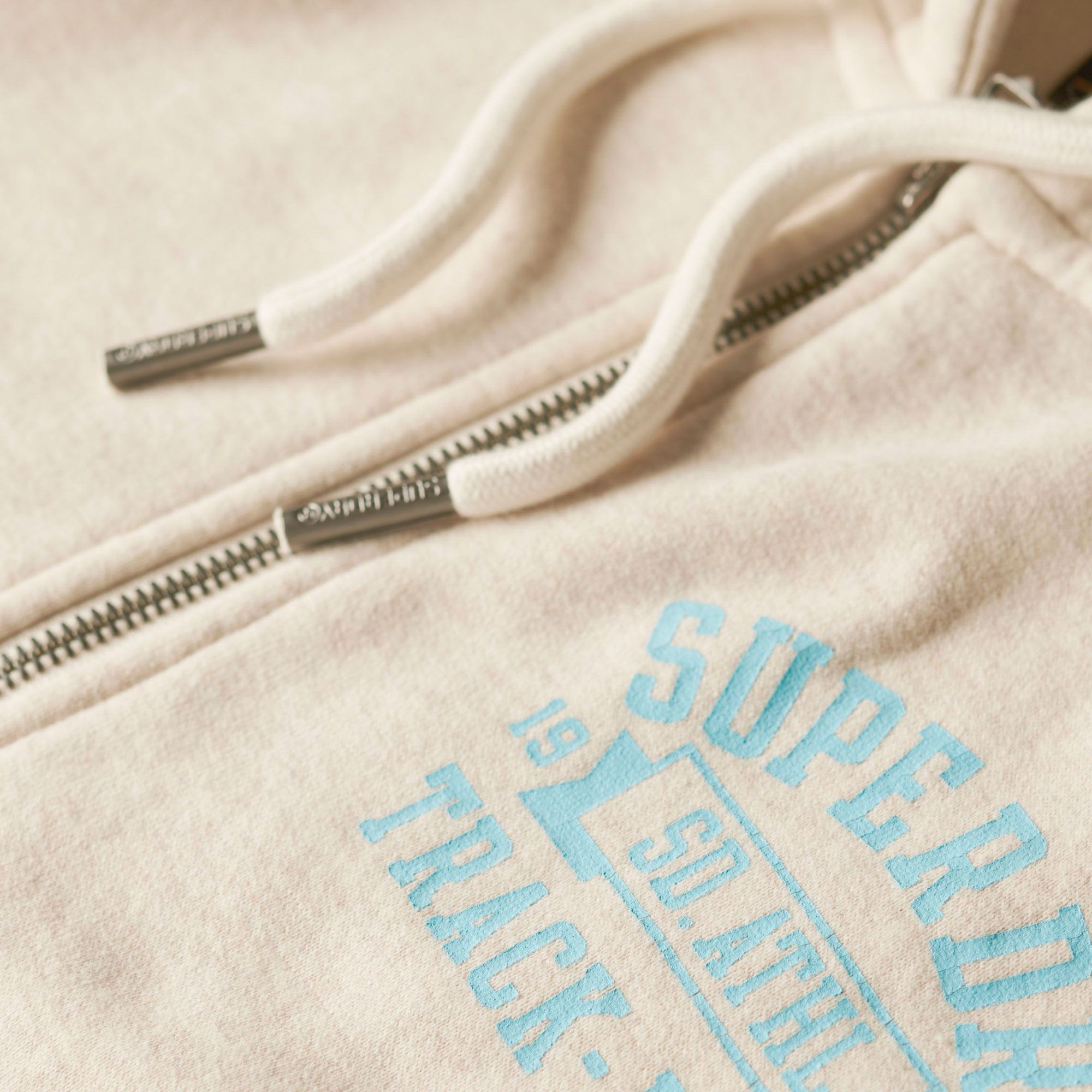 Superdry Super Athletic Graphic Hooded Sweatjacke Damen