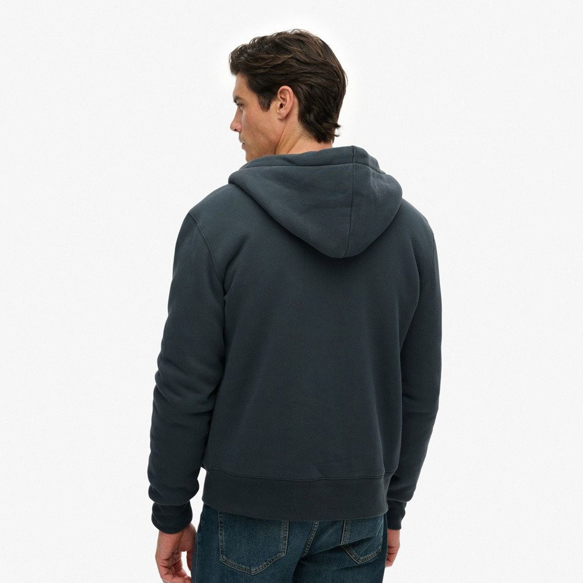 KLEUR Superdry Borg Lined Zip Vest Heren