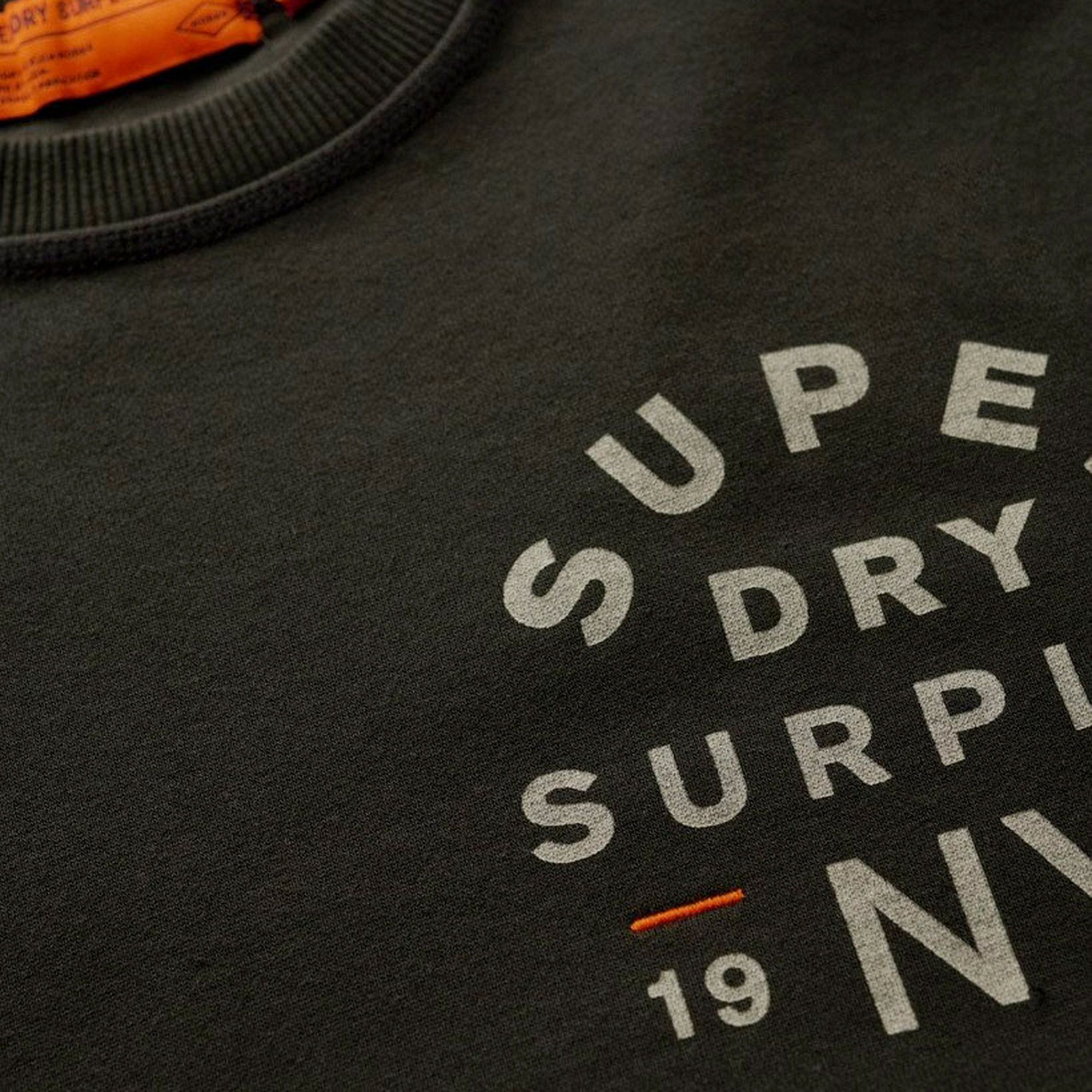 Superdry Surplus Graphic Crew Sweater Heren