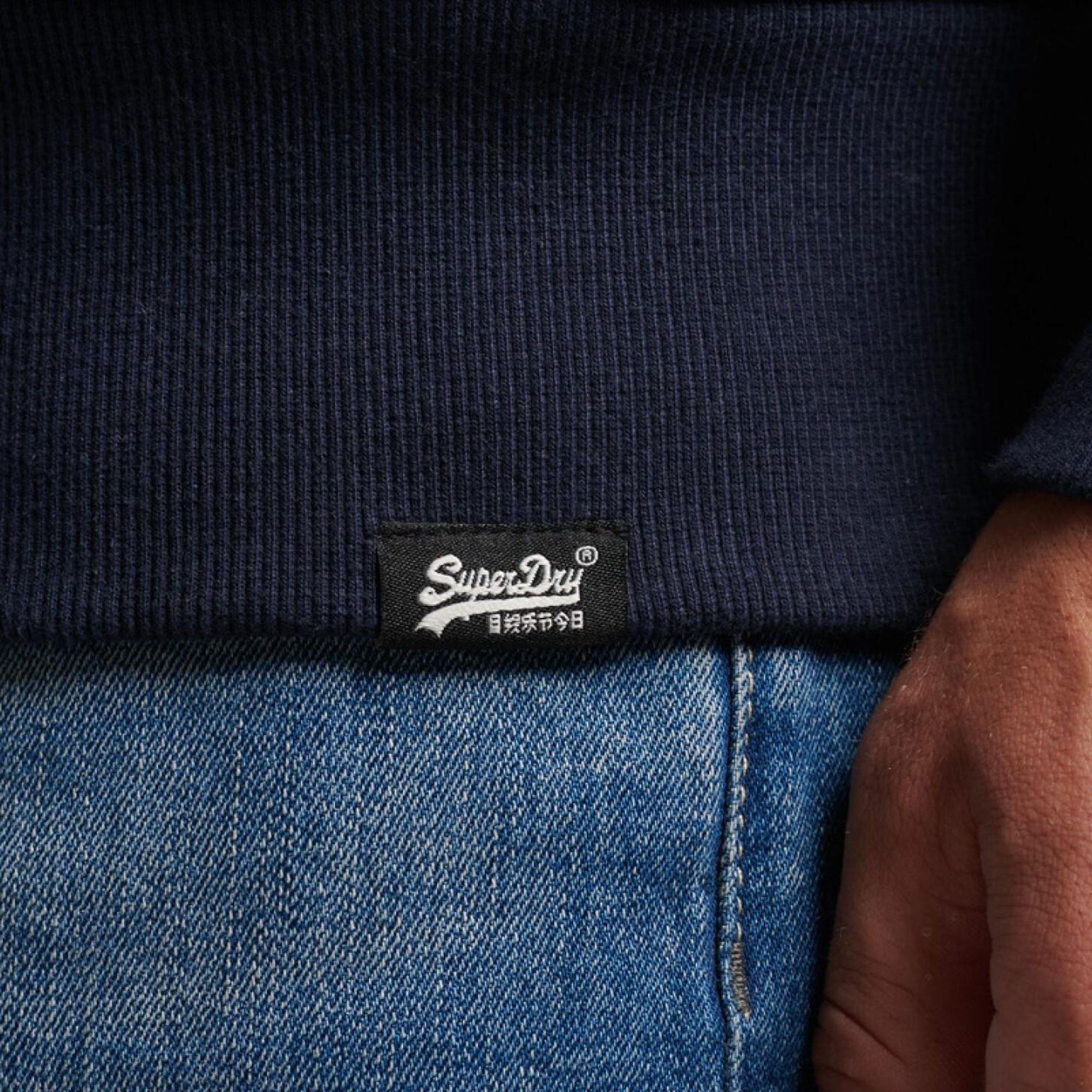 Superdry Essential Borg Lined Zip Vest Heren