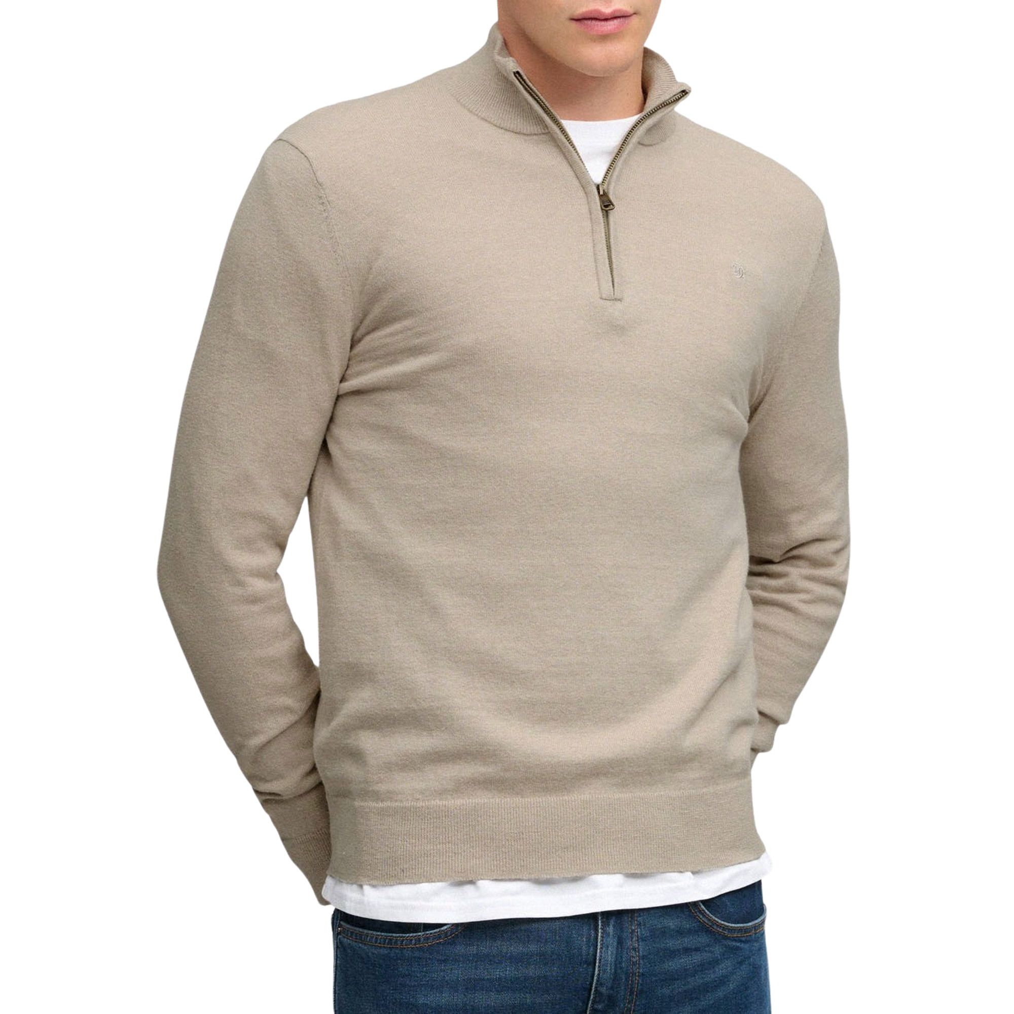 Demi-Zip Pull Superdry Essential Hommes