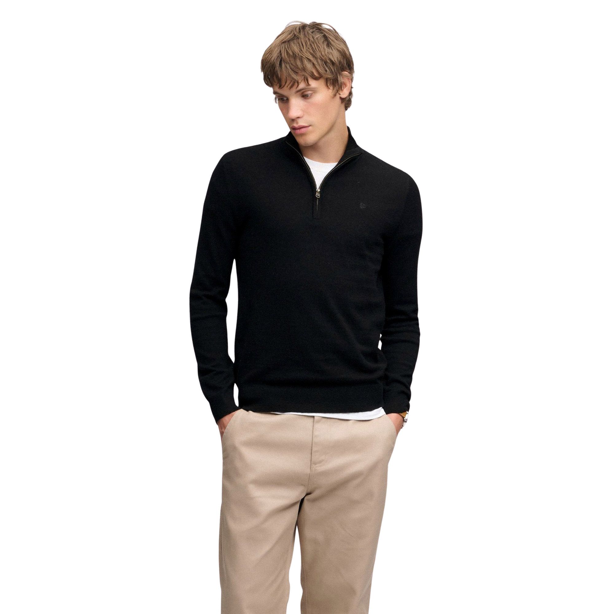 Demi-Zip Pull Superdry Essential Hommes
