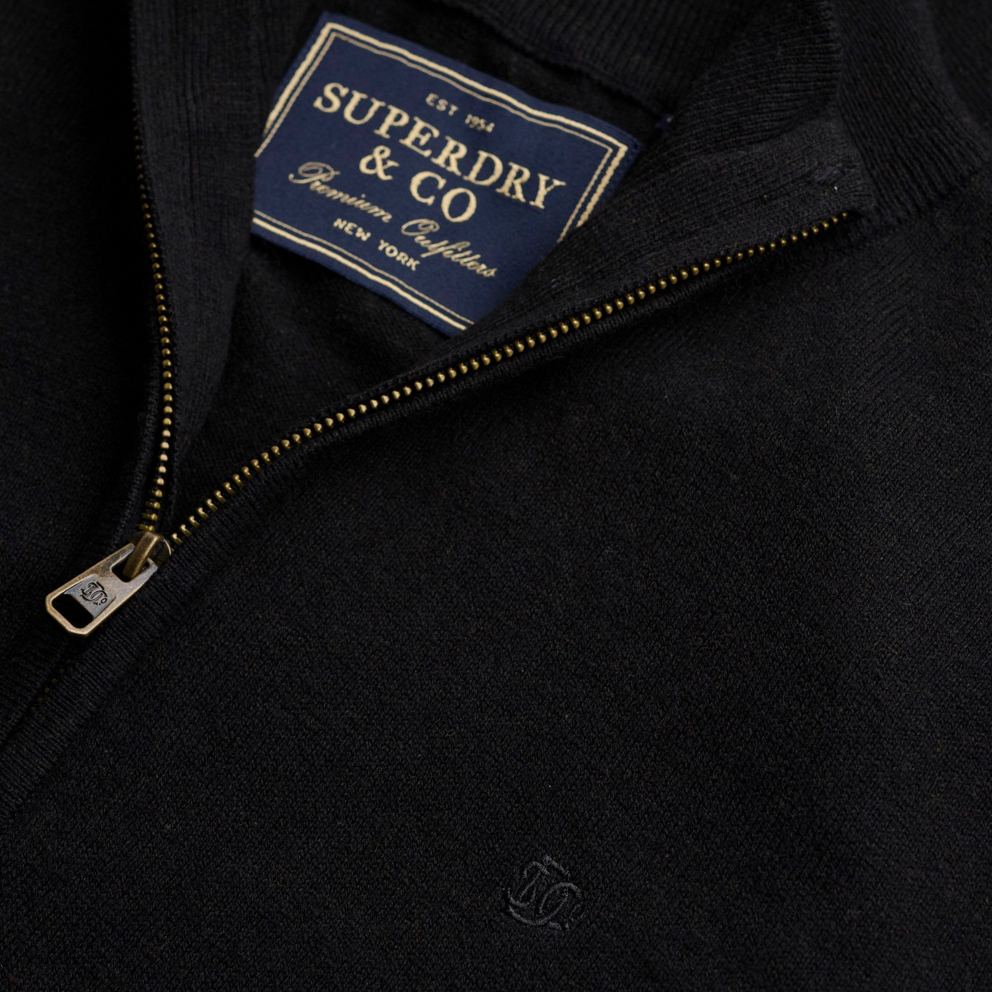 Demi-Zip Pull Superdry Essential Hommes