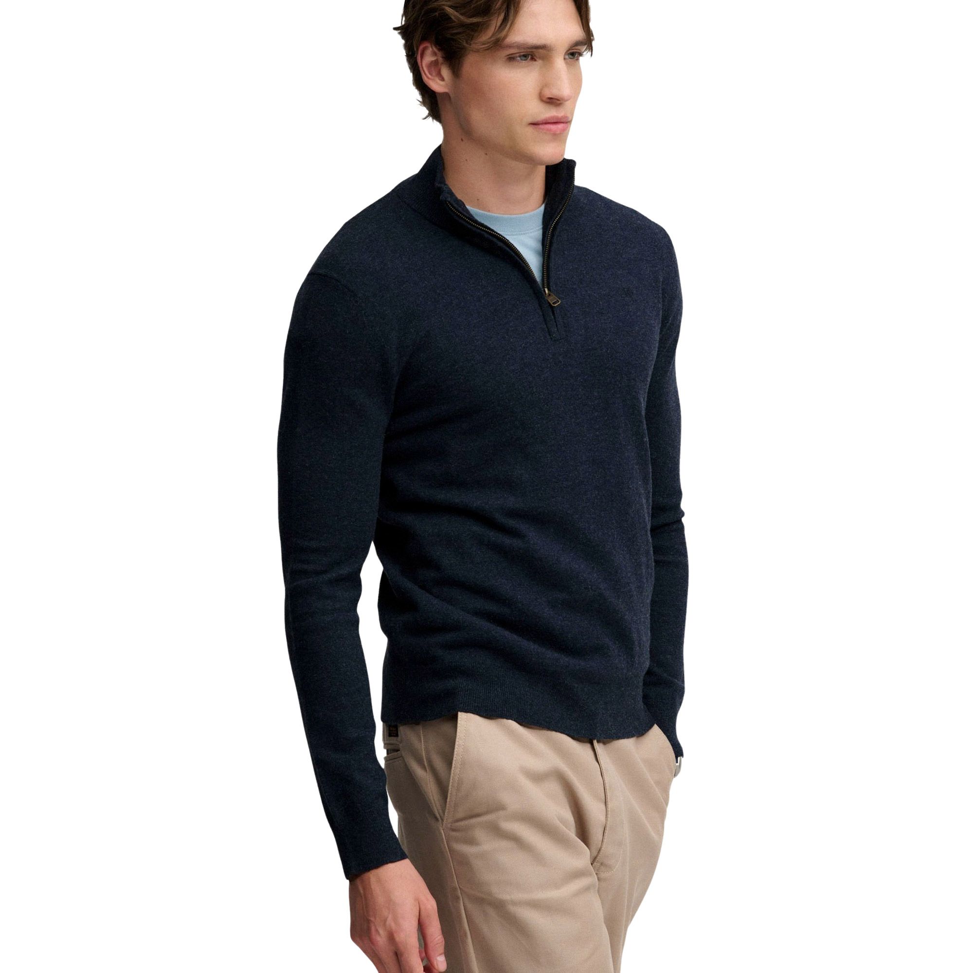 Demi-Zip Pull Superdry Essential Hommes