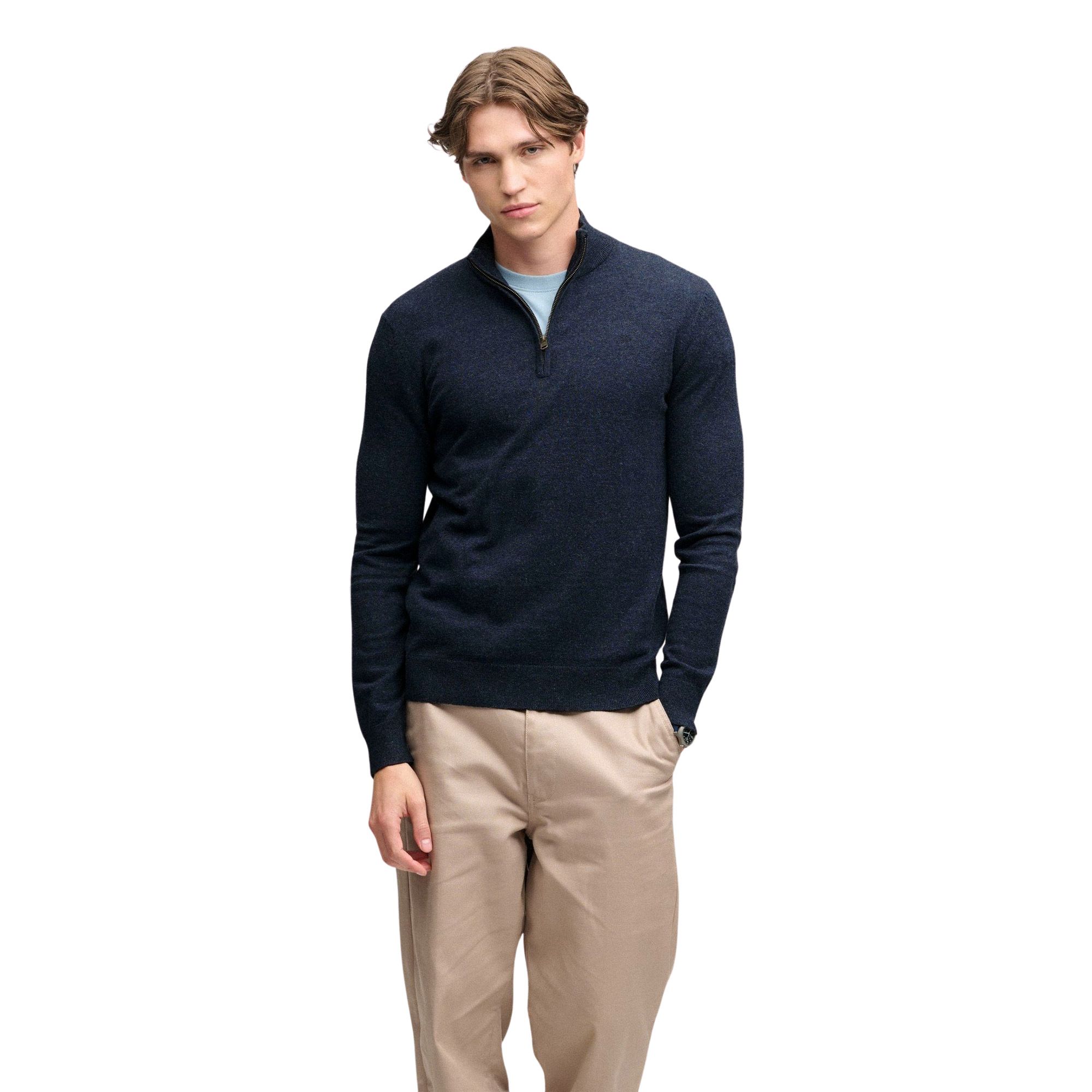 Demi-Zip Pull Superdry Essential Hommes