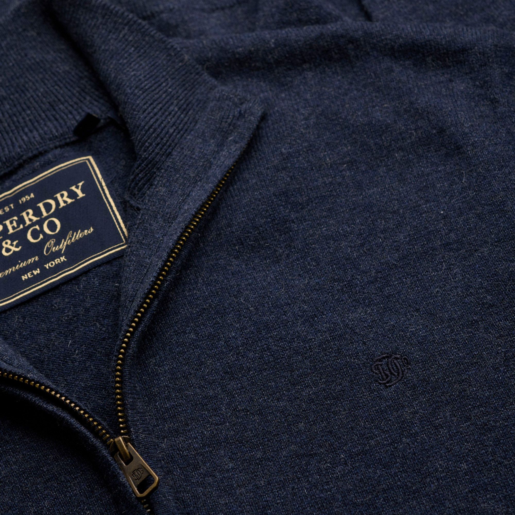 Demi-Zip Pull Superdry Essential Hommes