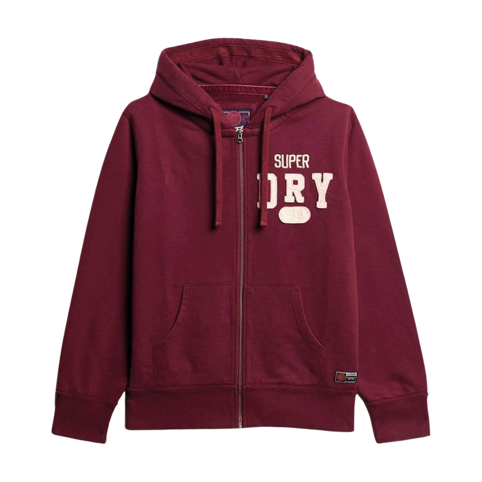 Superdry Vintage Athletic Ziphood Vest Heren