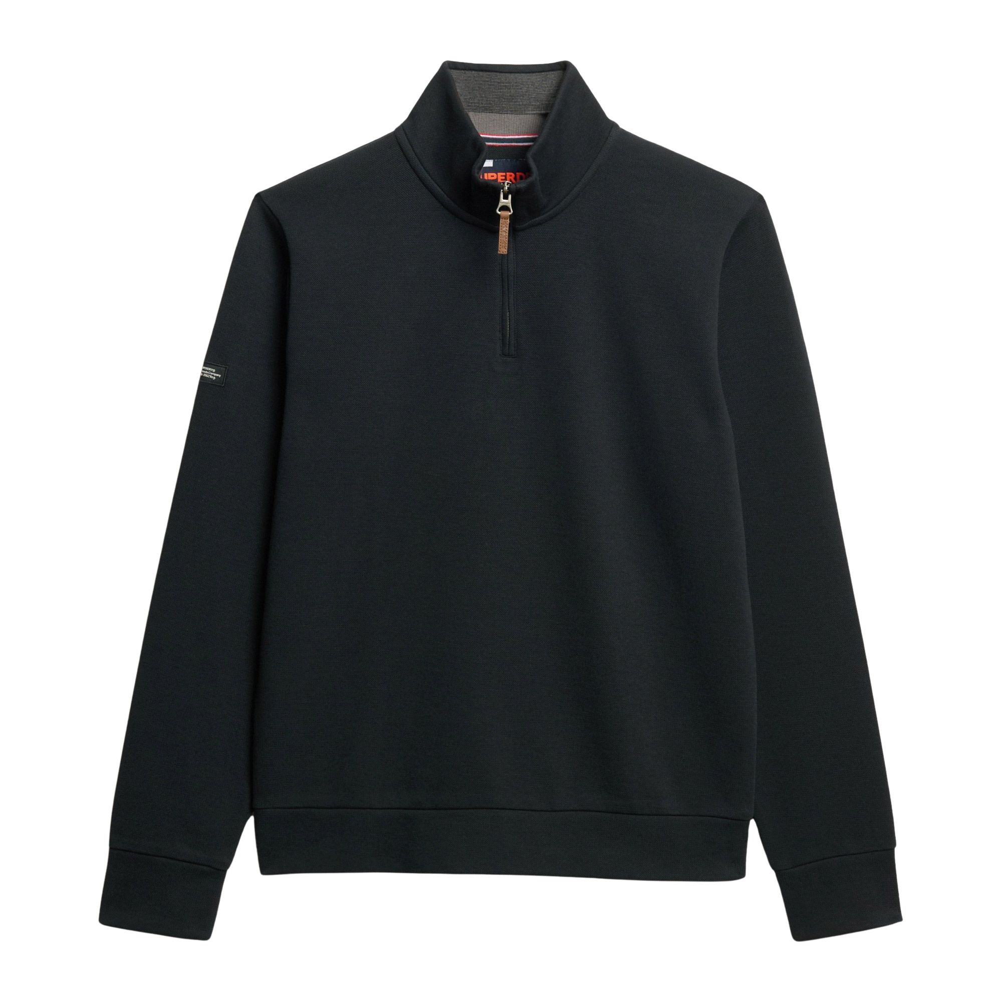 Superdry Core Piqué Henley Trui Heren