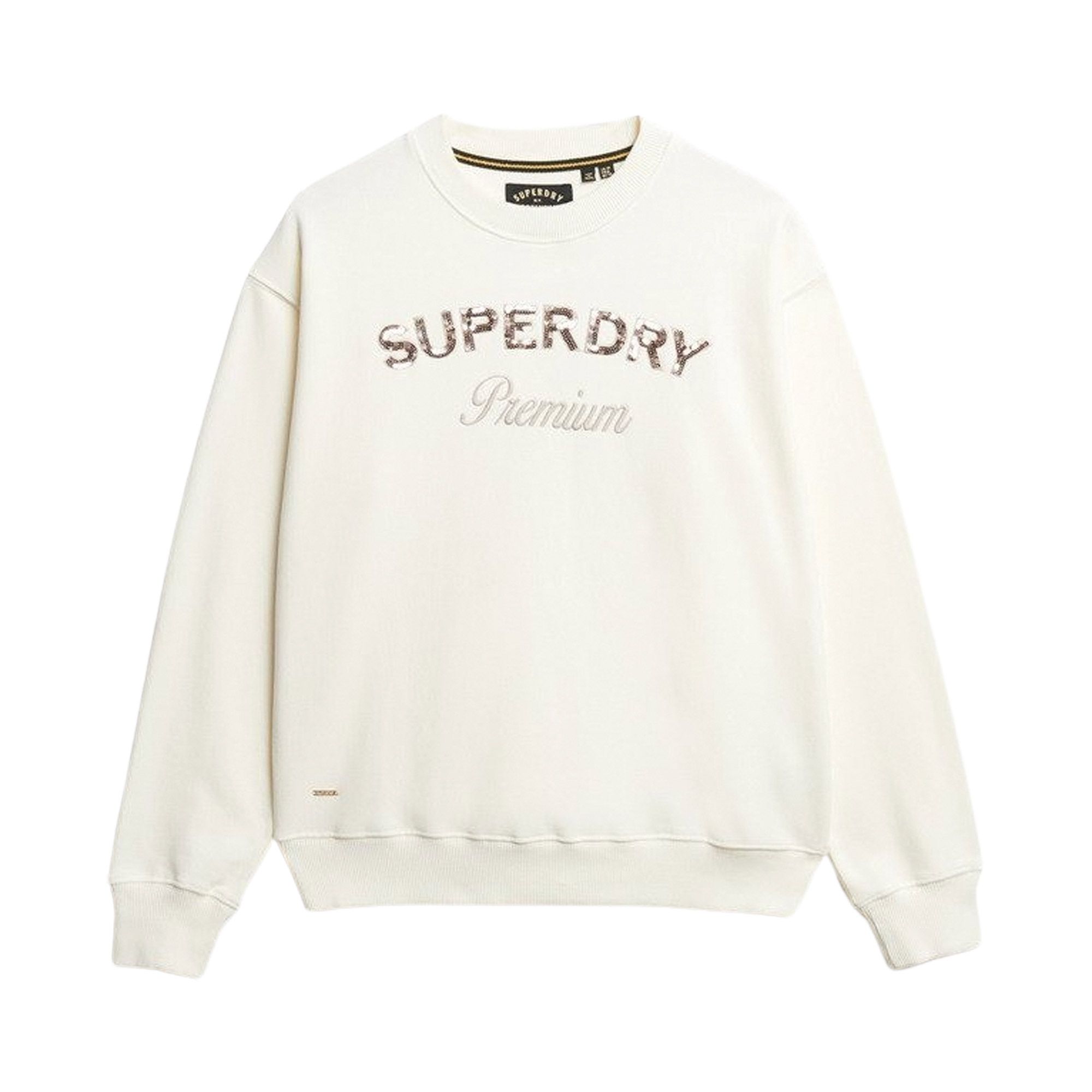 Superdry Premium Design Loose Crew Sweater Dames