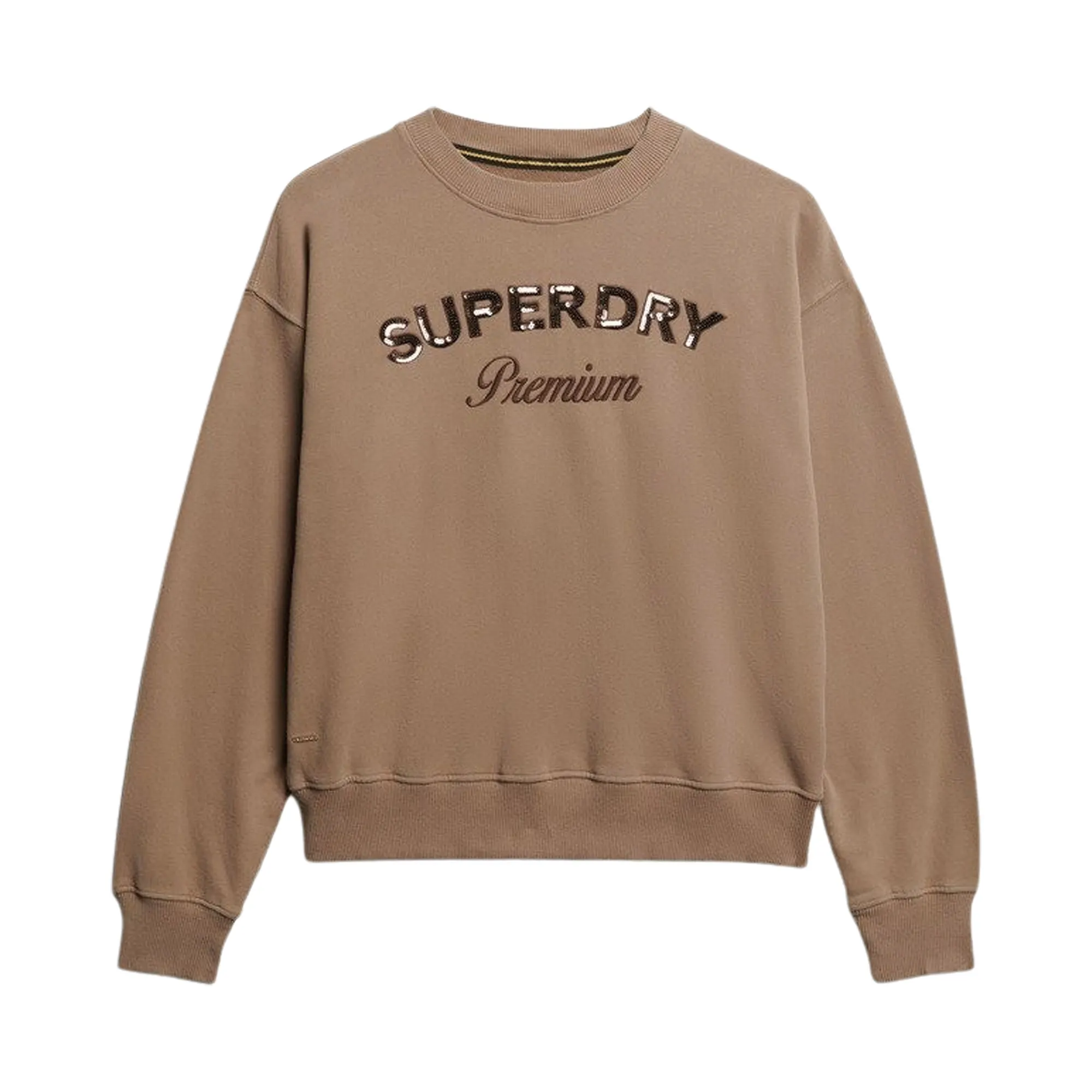 Superdry Premium Design Loose Crew Sweater Dames