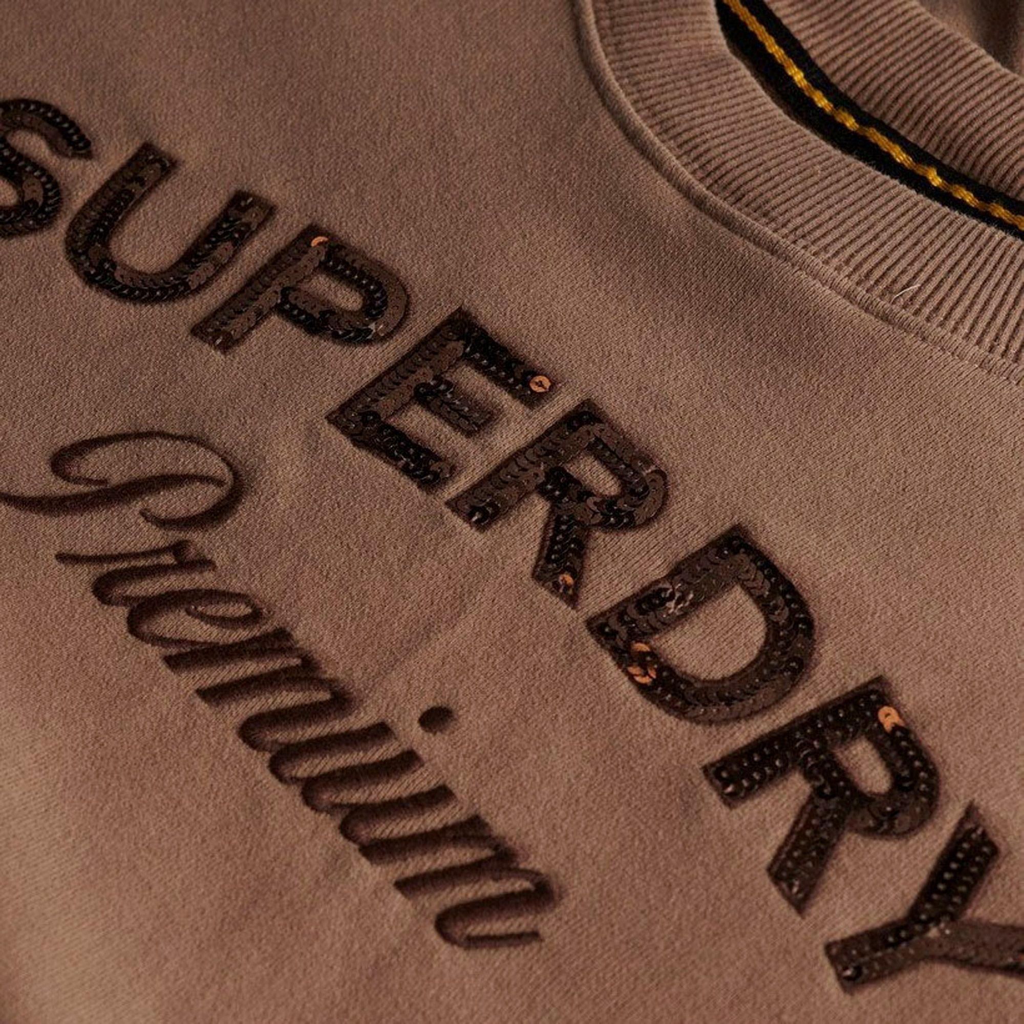 Superdry Premium Design Loose Crew Sweater Dames