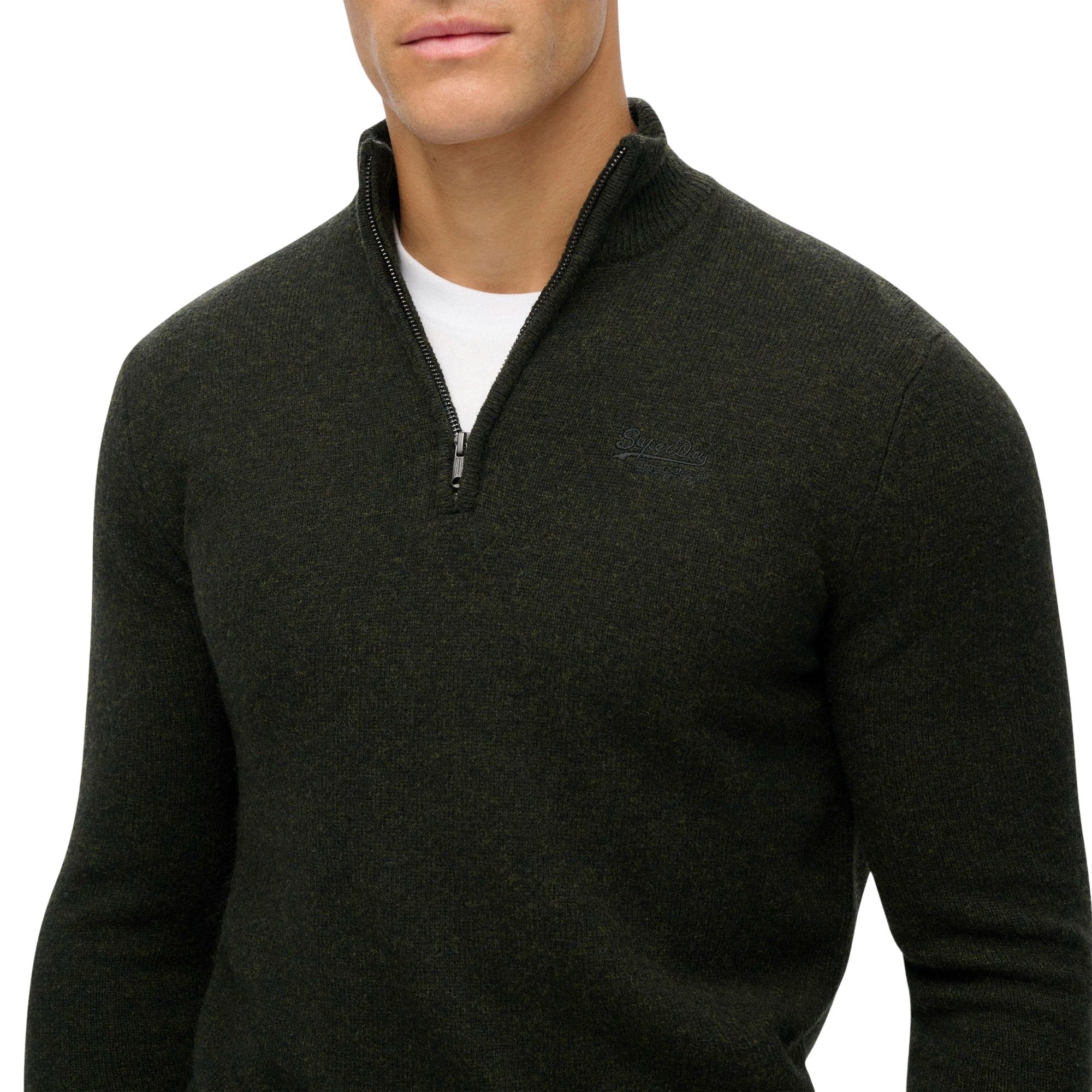 Superdry Essential Knit Henley Trui Heren