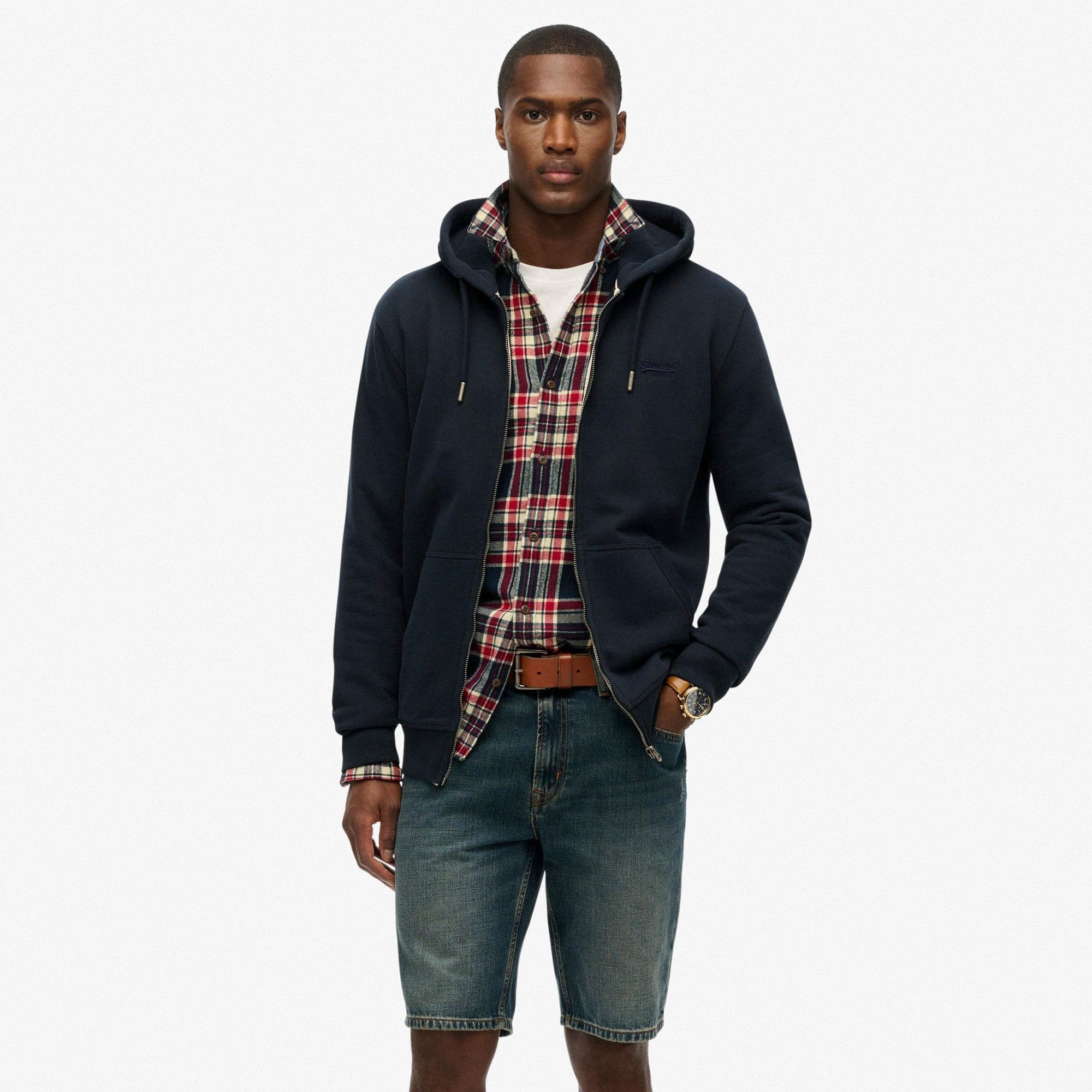 Superdry Essential Logo Zip Vest Heren