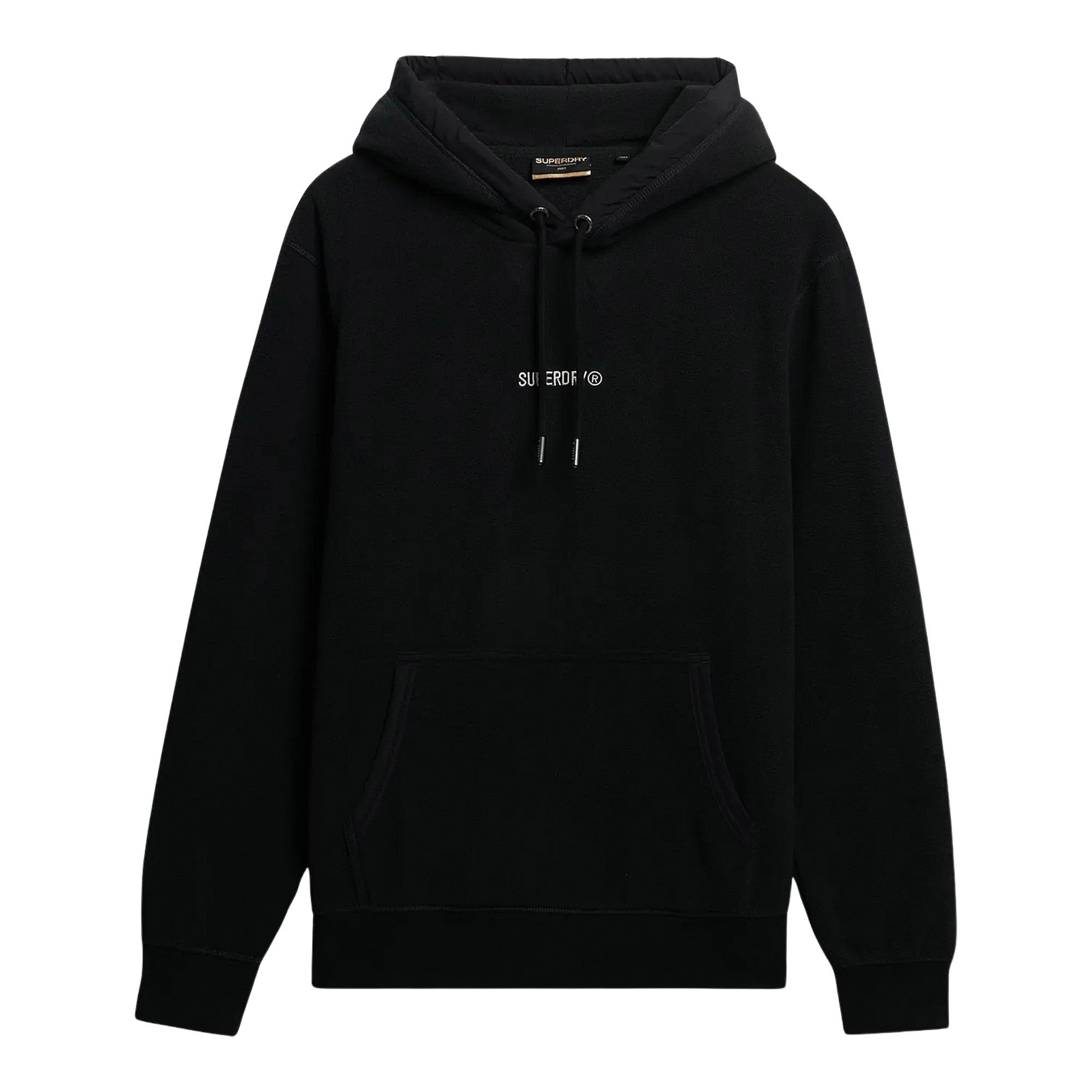 Superdry Micro Logo Fleece Hoodie Heren