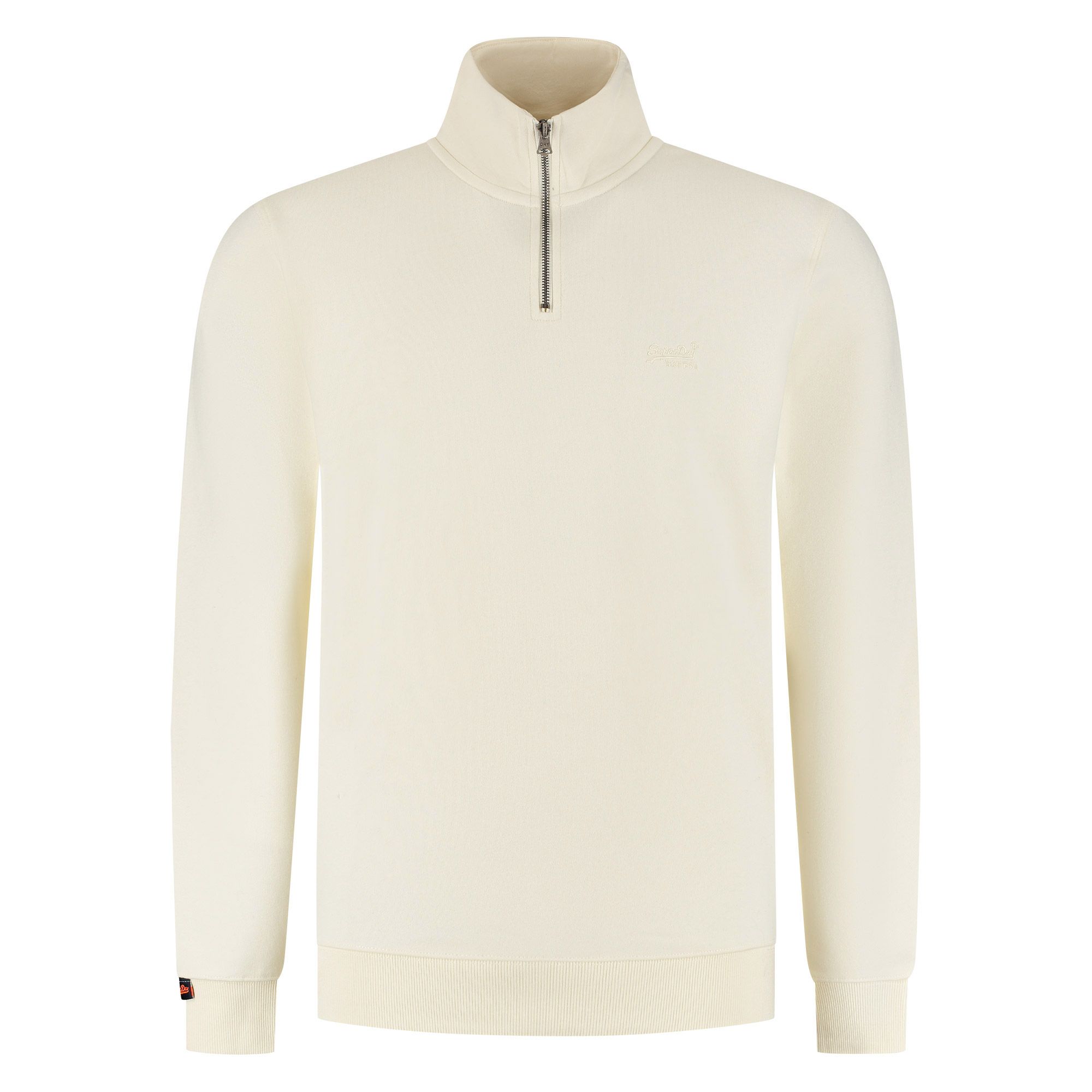Superdry Essential Logo Henley Half Zip Sweater Heren