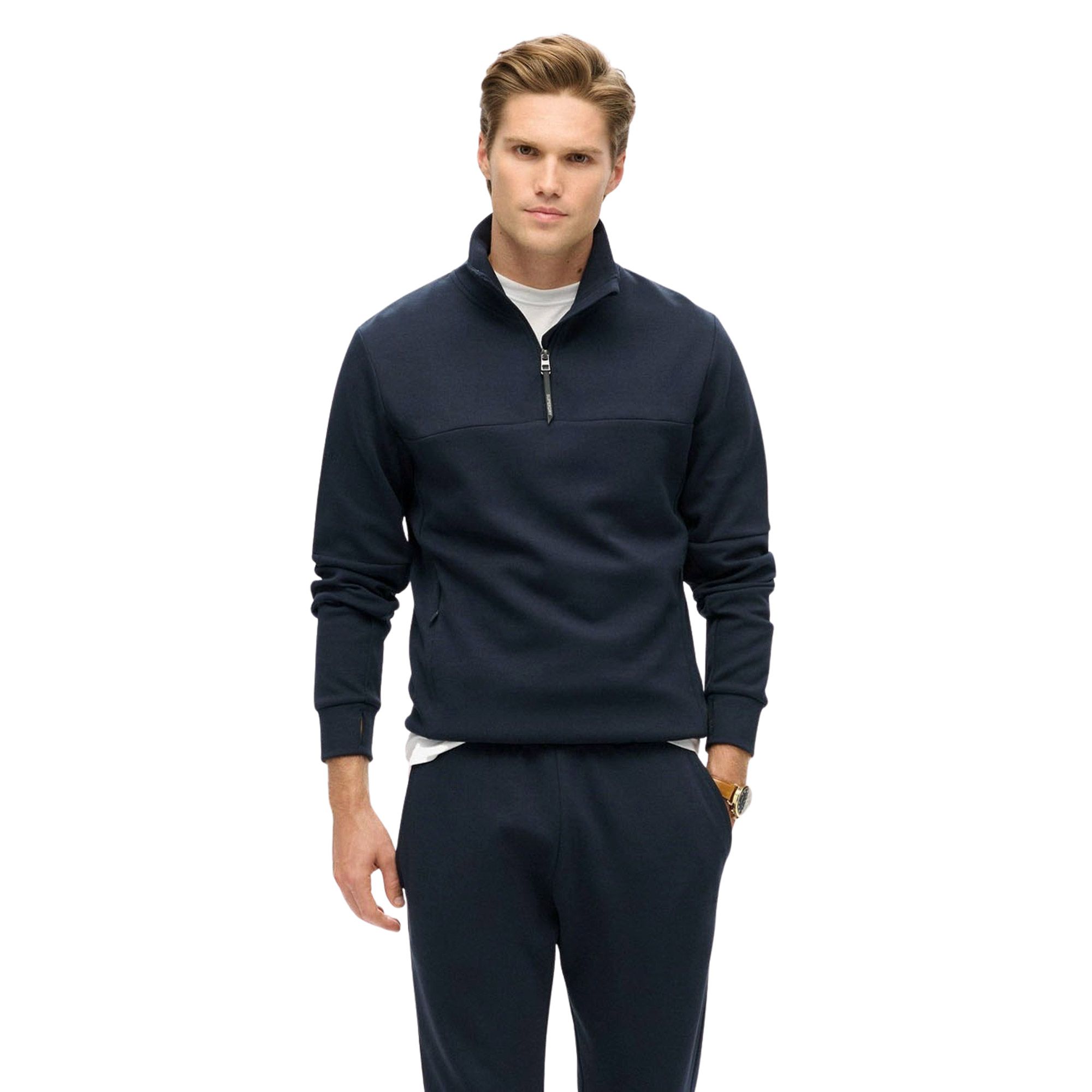 Superdry Tech Half Zip Sweater Heren