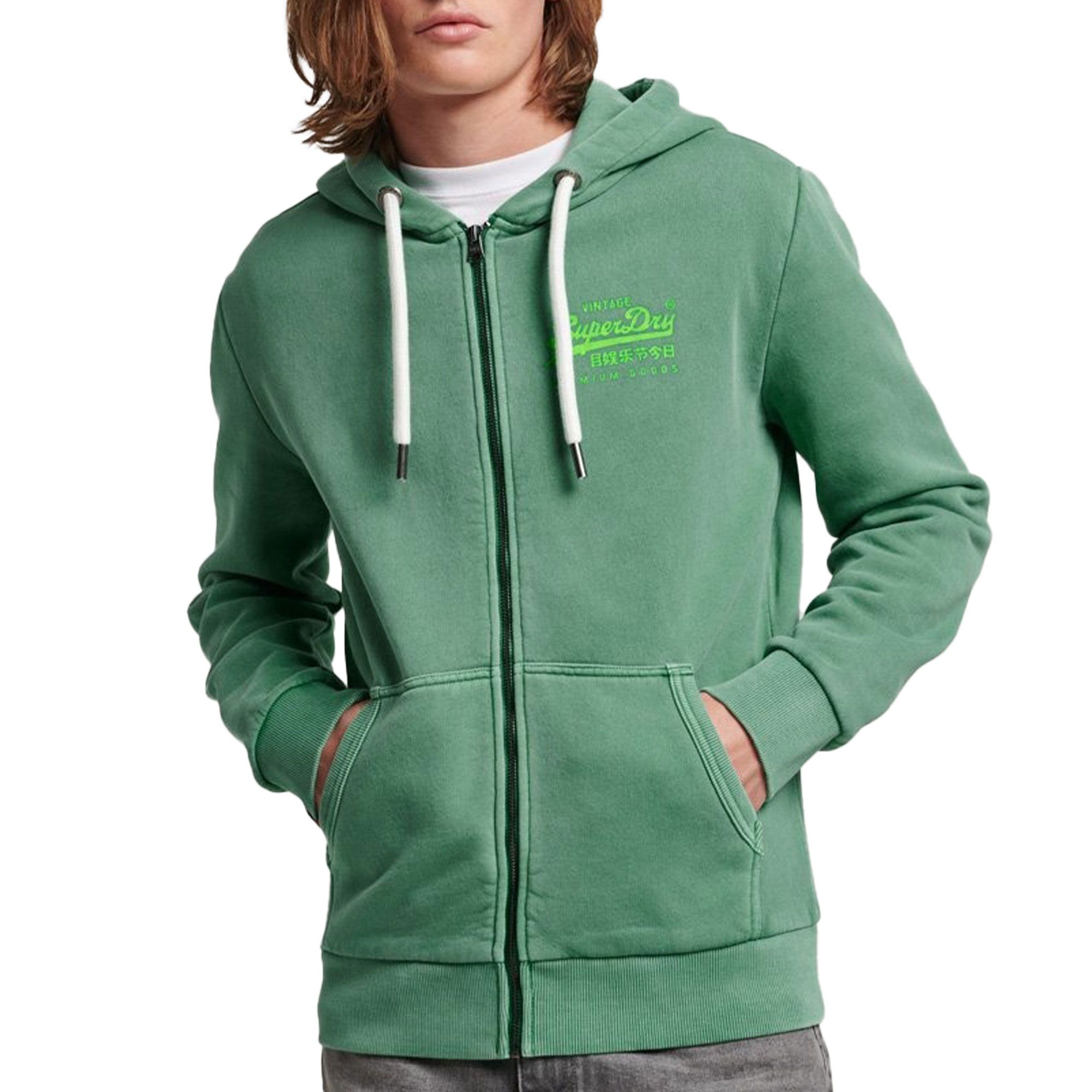 Superdry Vintage Logo Neon Vest Heren