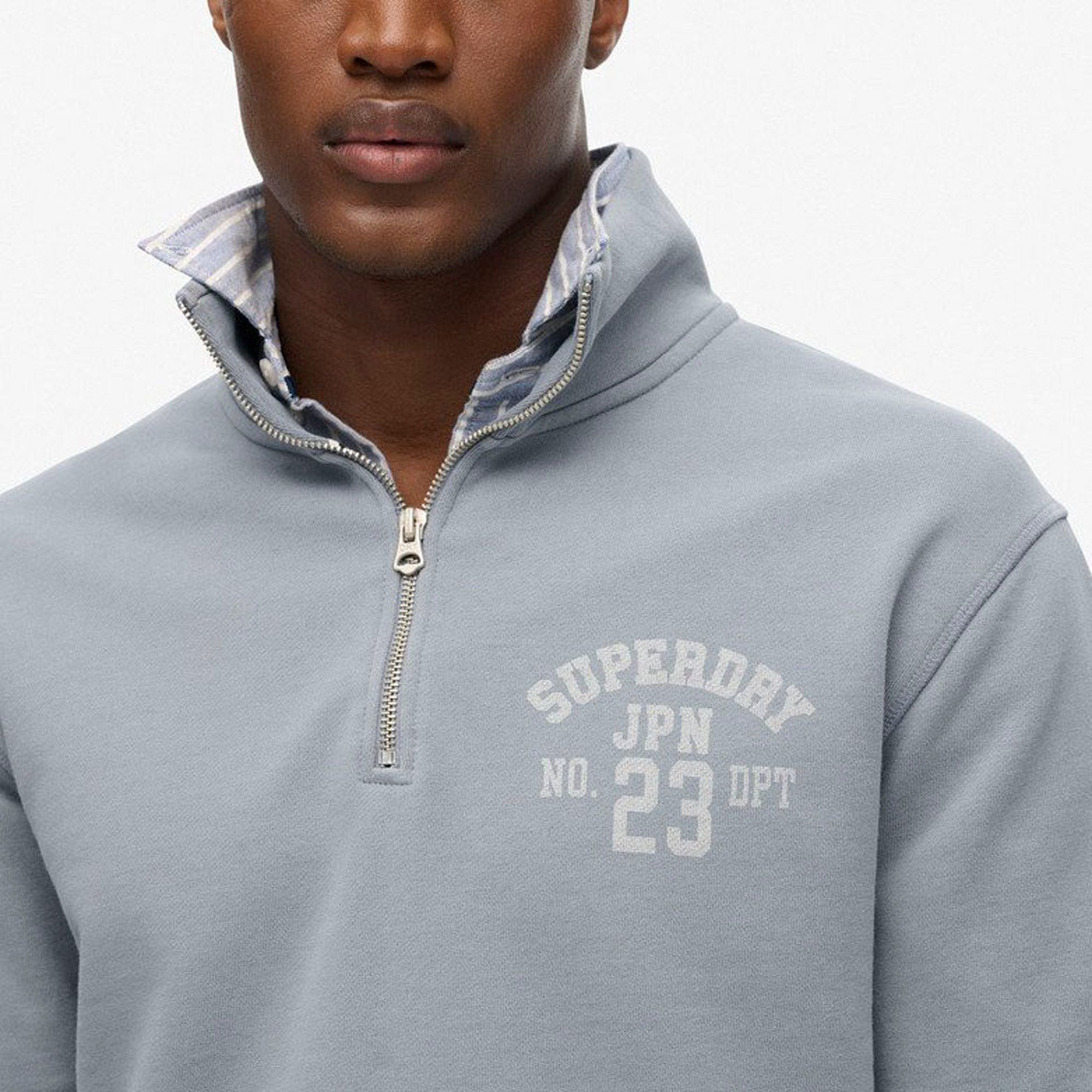 Superdry Athletic Ess Half Zip Sweater Heren