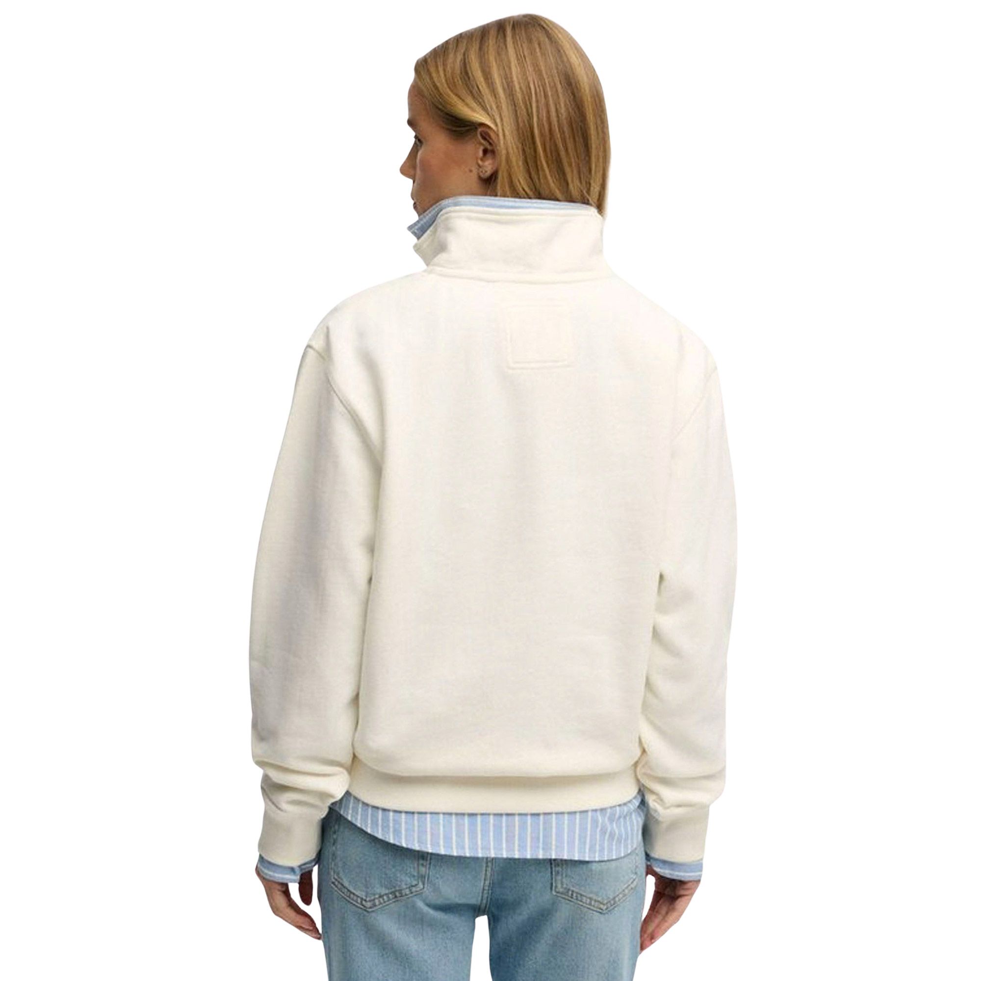 Superdry Athletic Essential Graphic Half Zip Sweater Dames