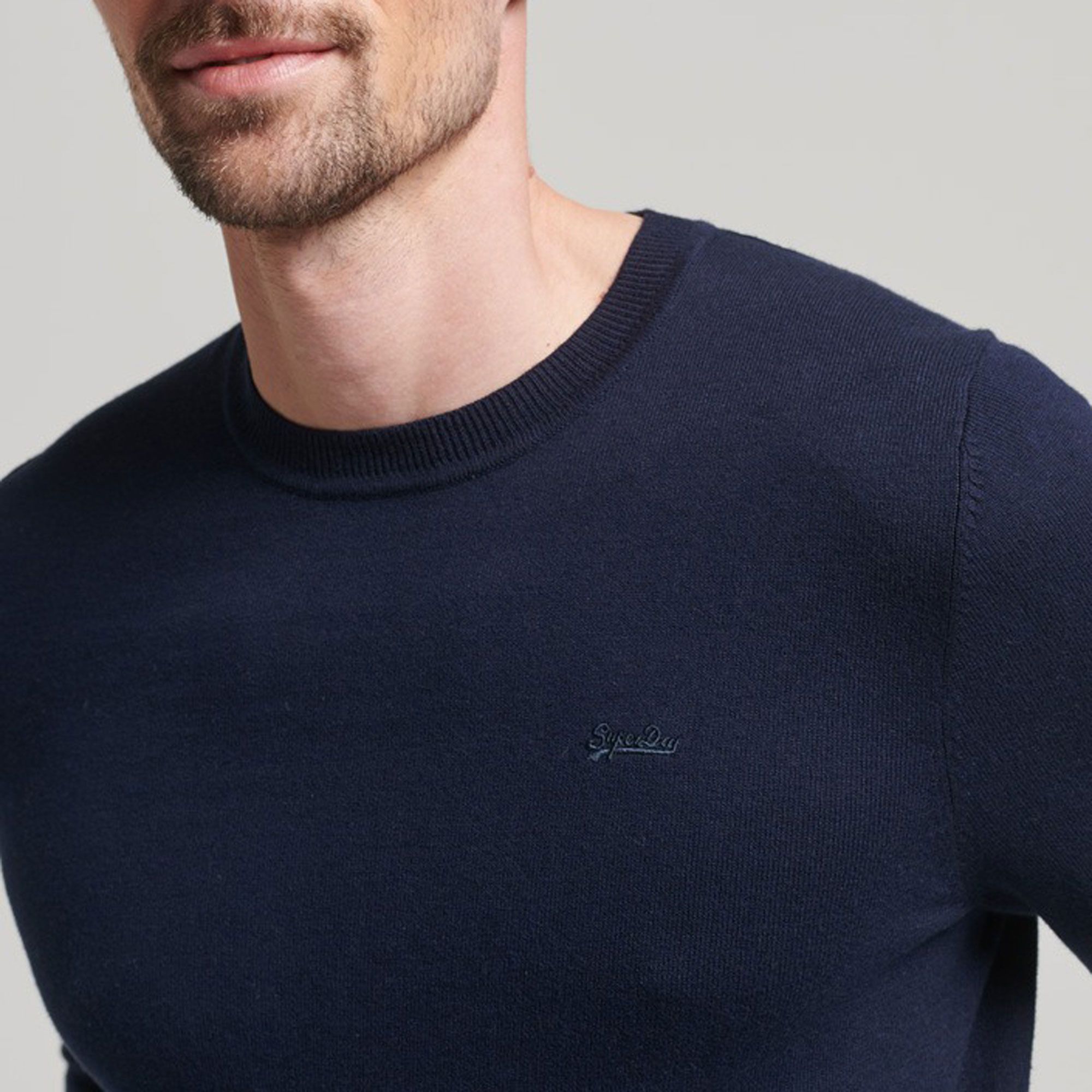 Superdry Cotton Crew Trui Heren