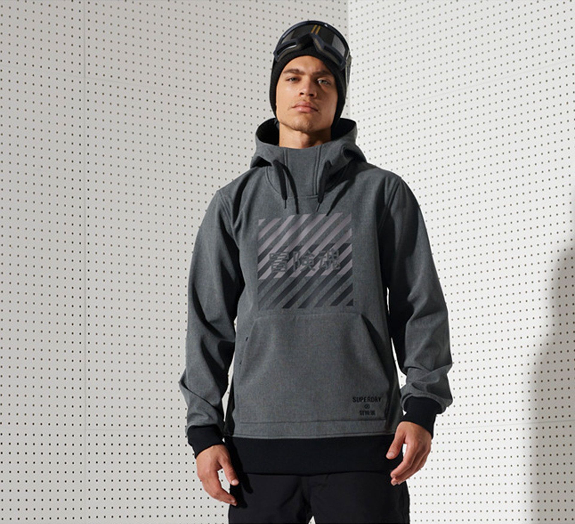 Superdry Snow Tech Hoodie Heren