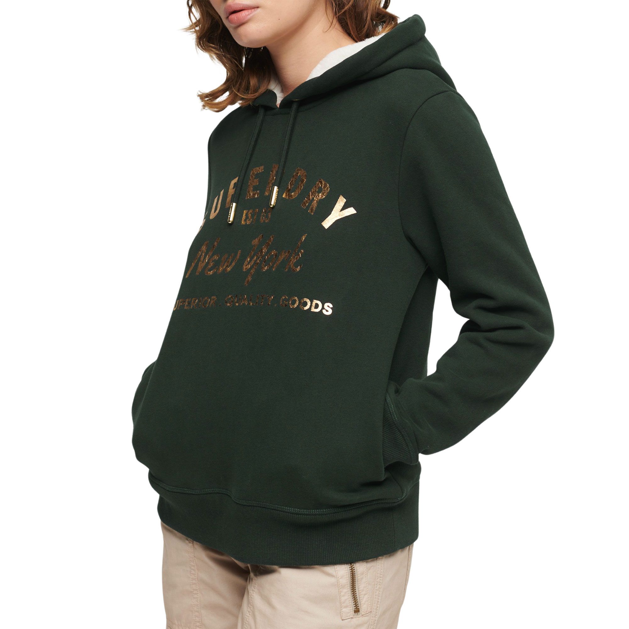Sweatshirt Superdry Luxe Metallic Logo