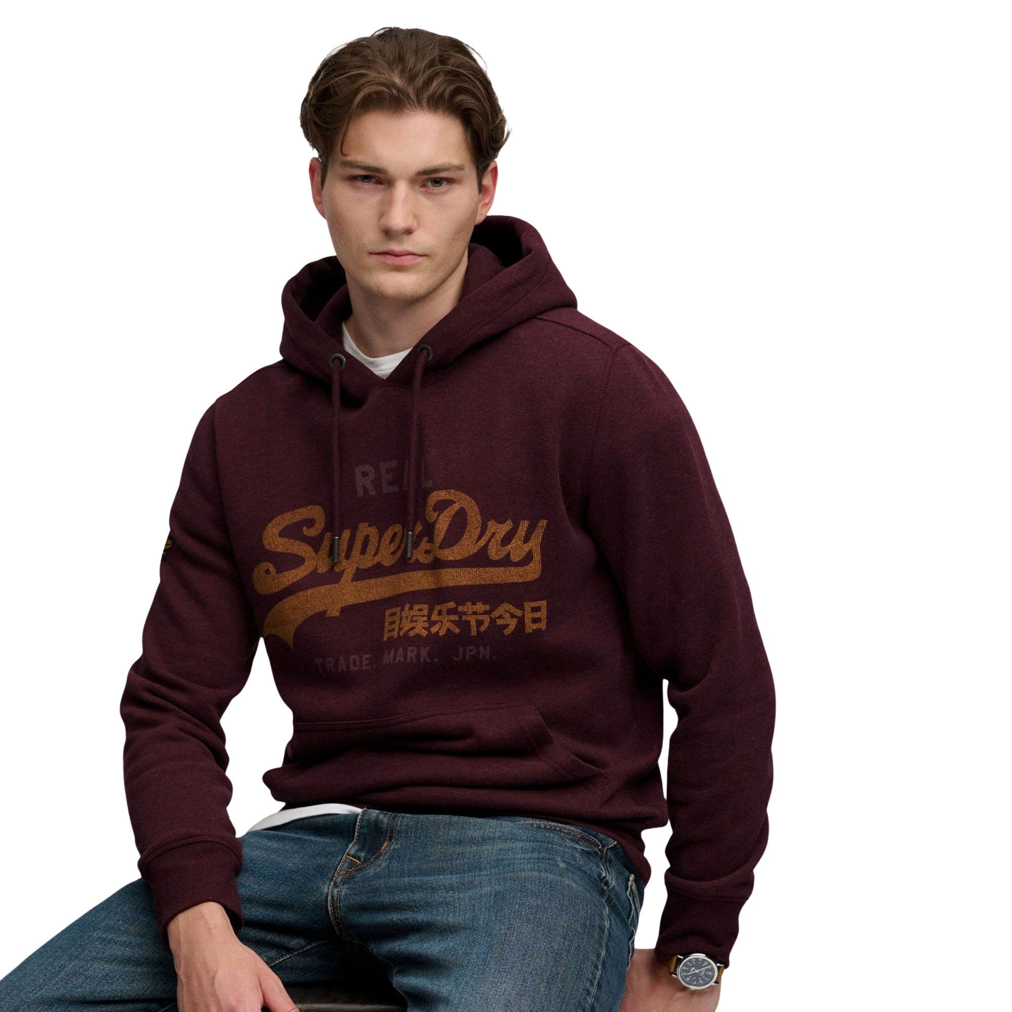 Superdry Heritage Relaxed Hoodie Heren