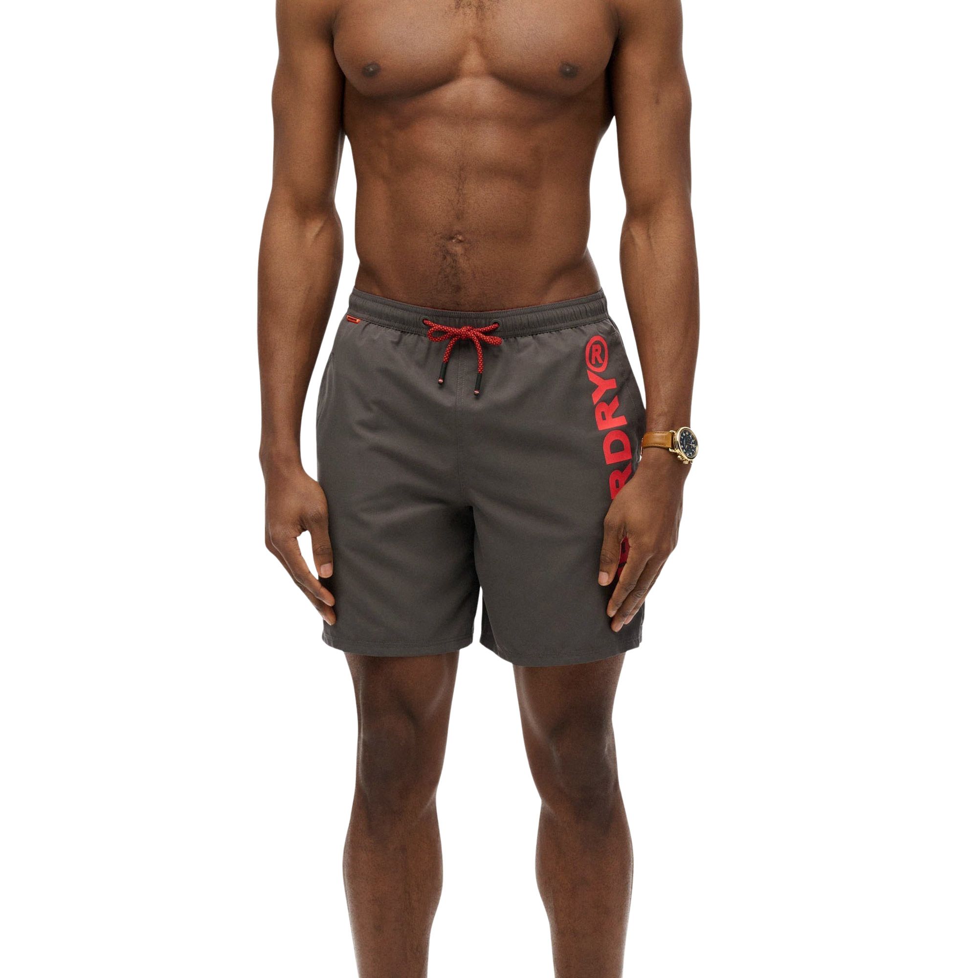 Short de bain Superdry Sport Graphic 17" Hommes