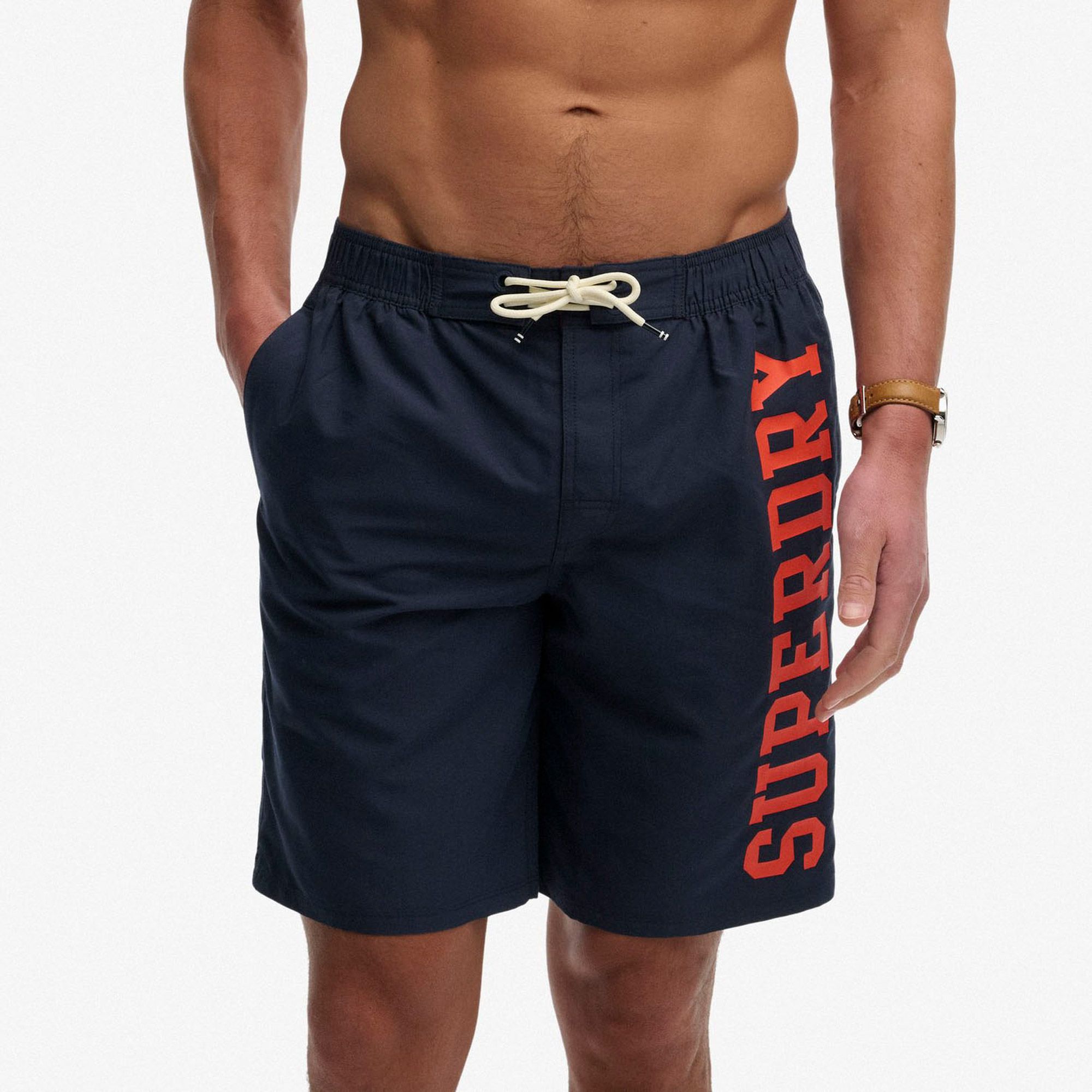 Superdry Logo Board 19" Zwemshort Heren