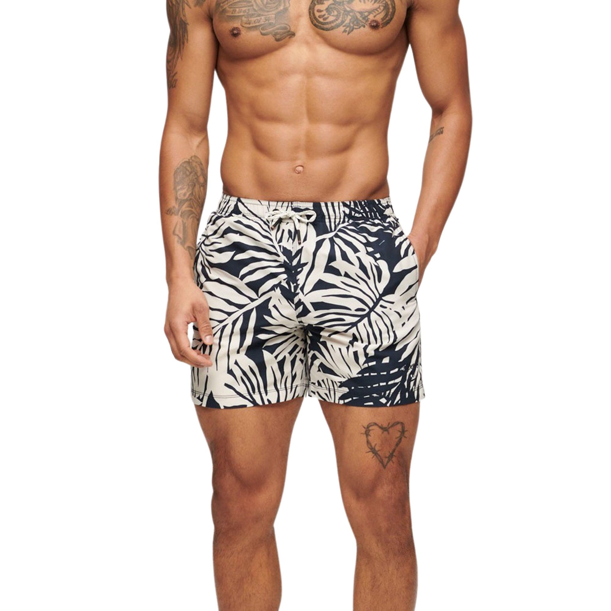 Superdry Printed 15" Zwemshort Heren