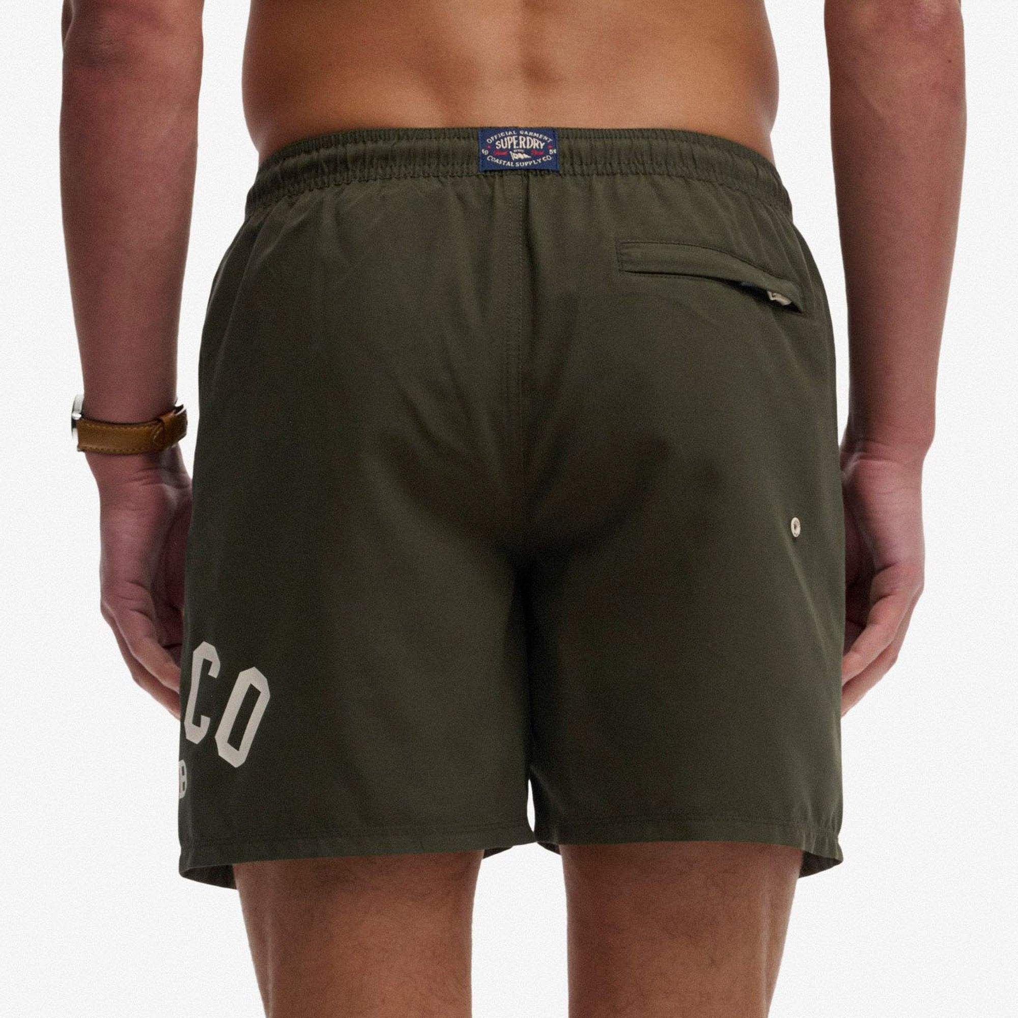 Superdry Printed Logo 16" Zwemshort Heren