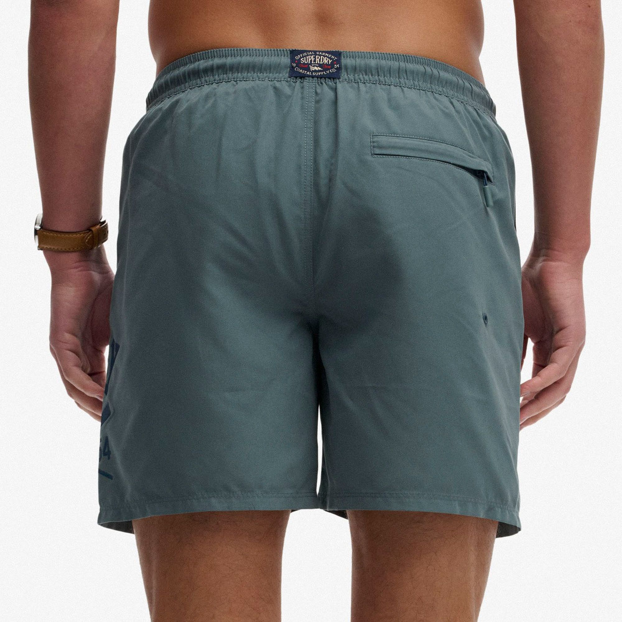 Superdry Printed Logo 16" Zwemshort Heren