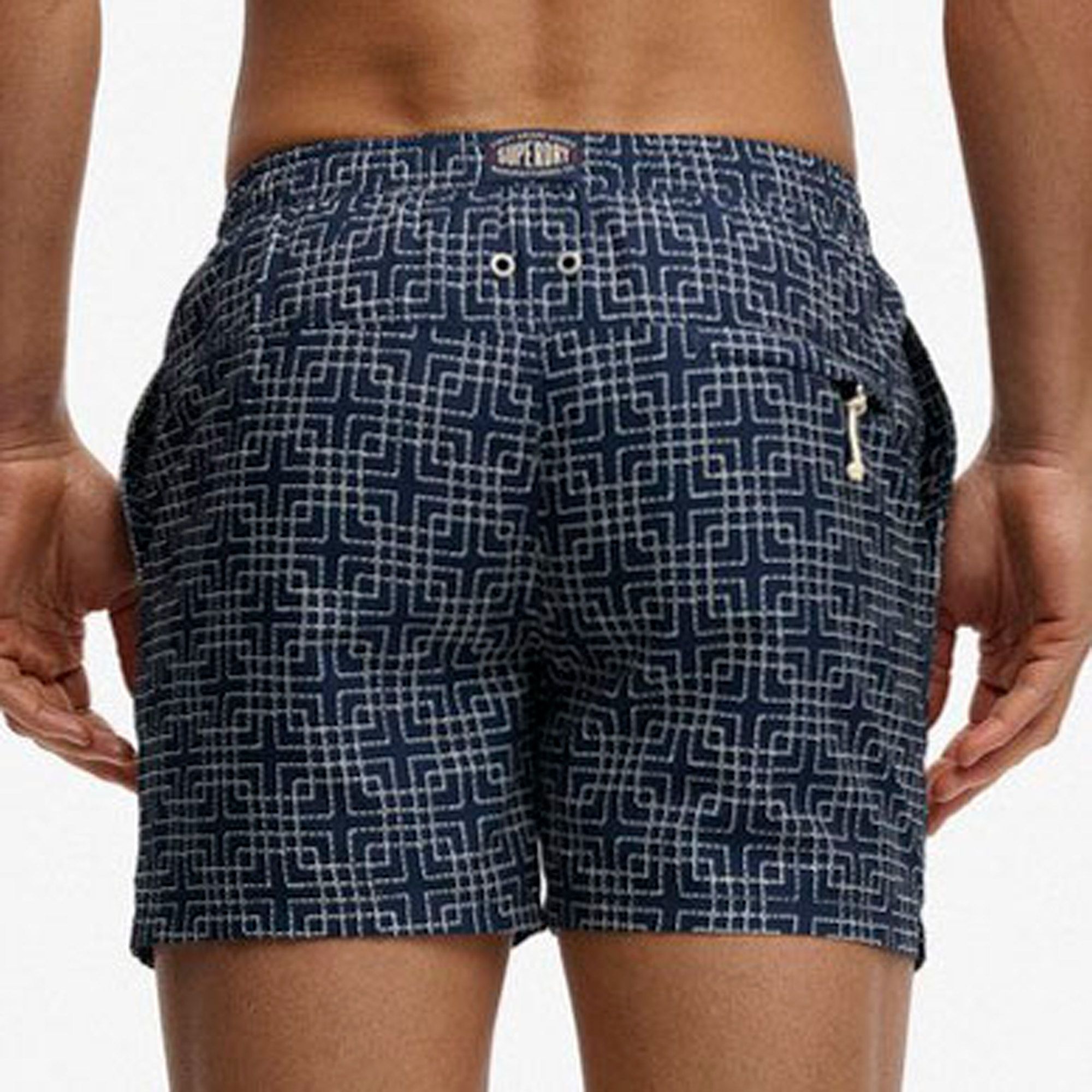 Superdry Premium Printed 15" Zwemshort Heren